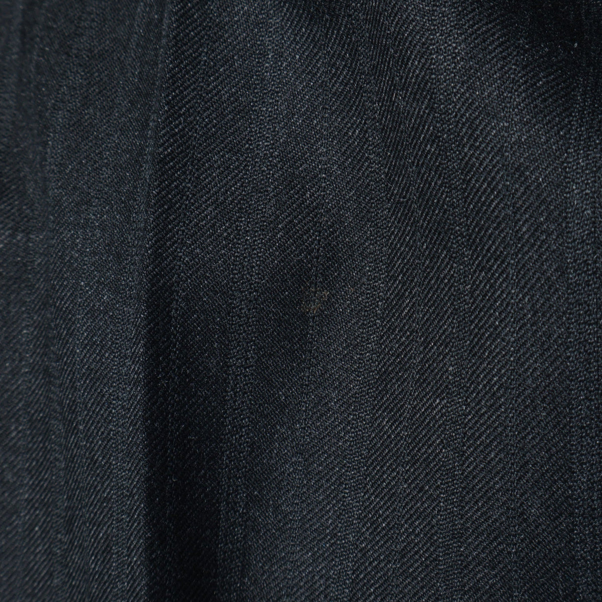MORNING STRIPE WOOL TWILL TROUSERS