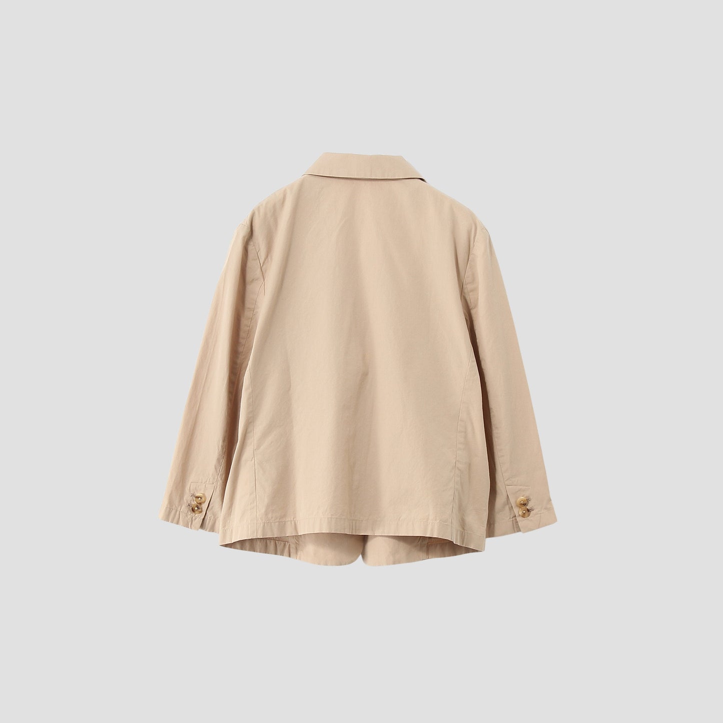 WASHED YARN DYE POPLIN JACKET