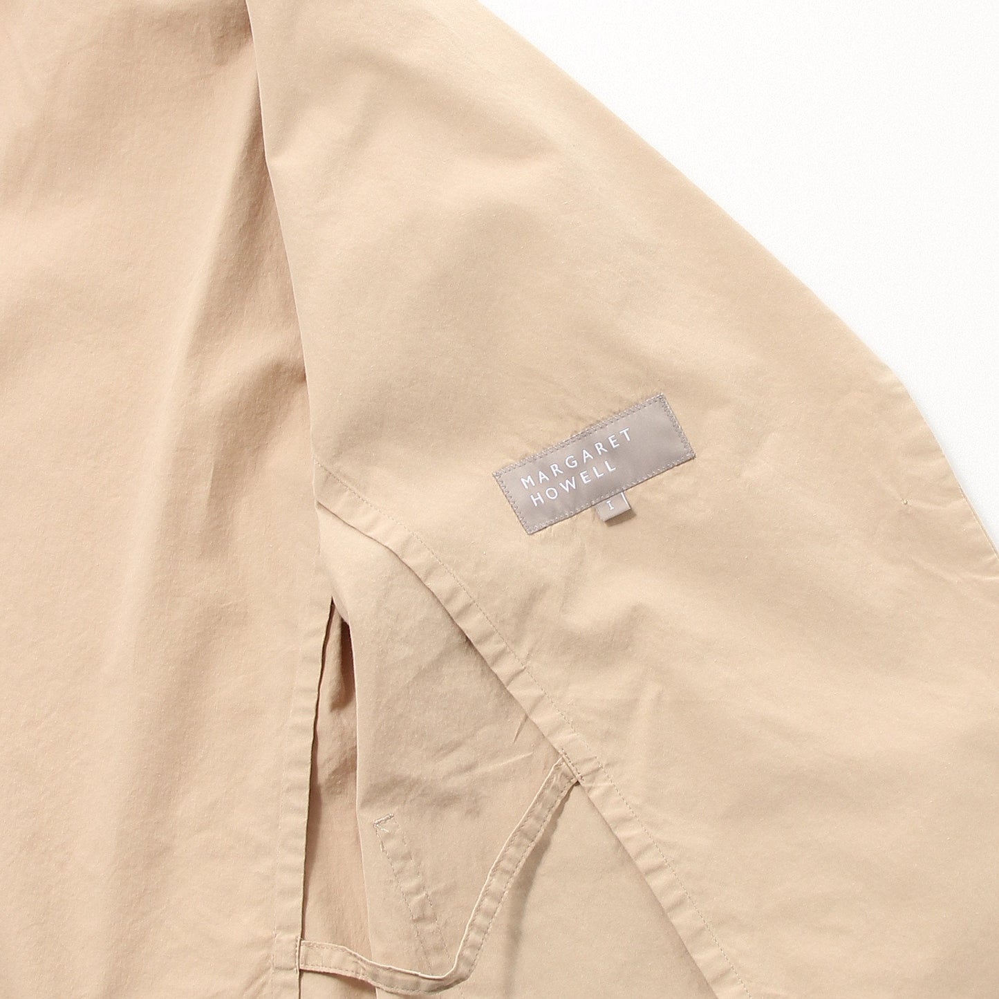 WASHED YARN DYE POPLIN JACKET