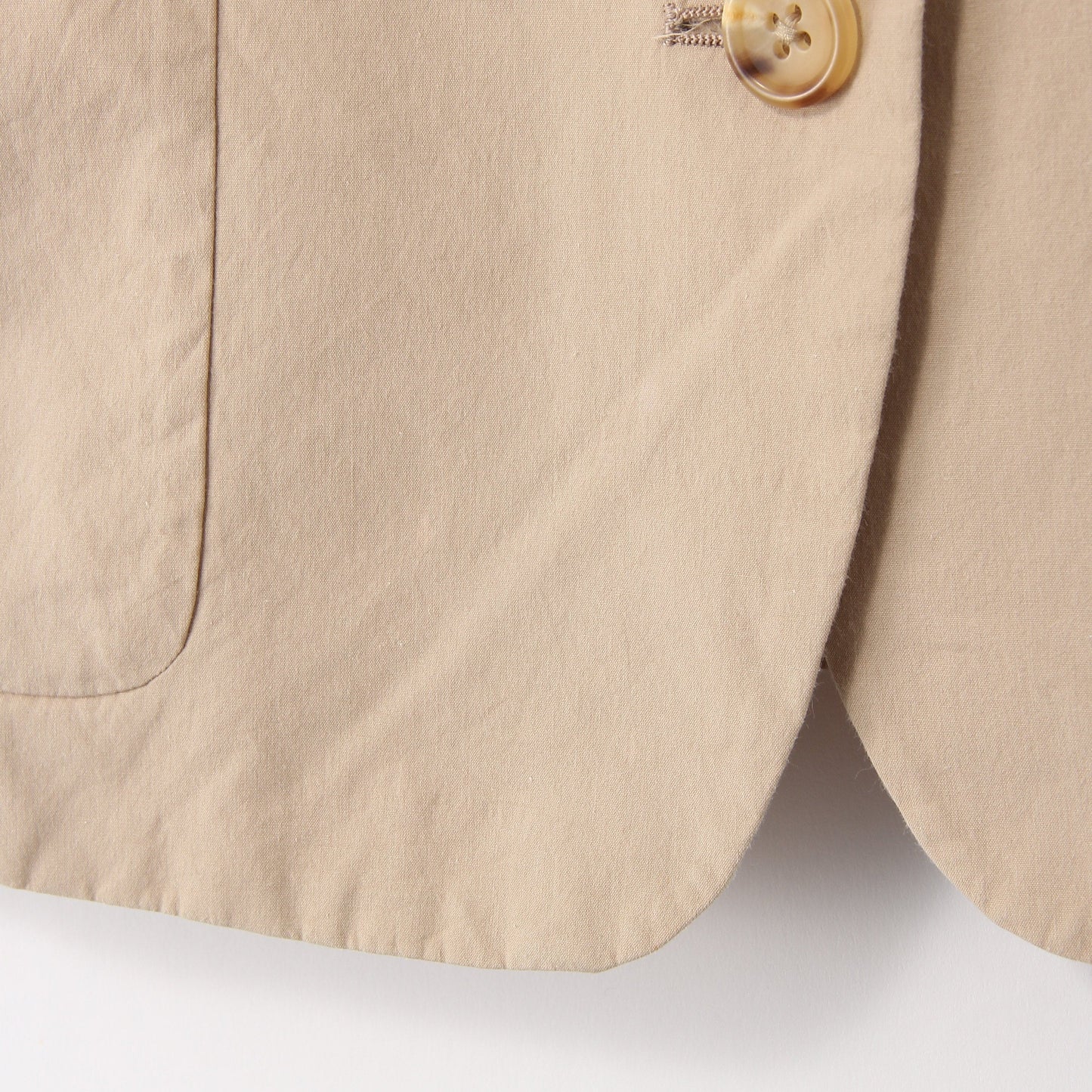 WASHED YARN DYE POPLIN JACKET