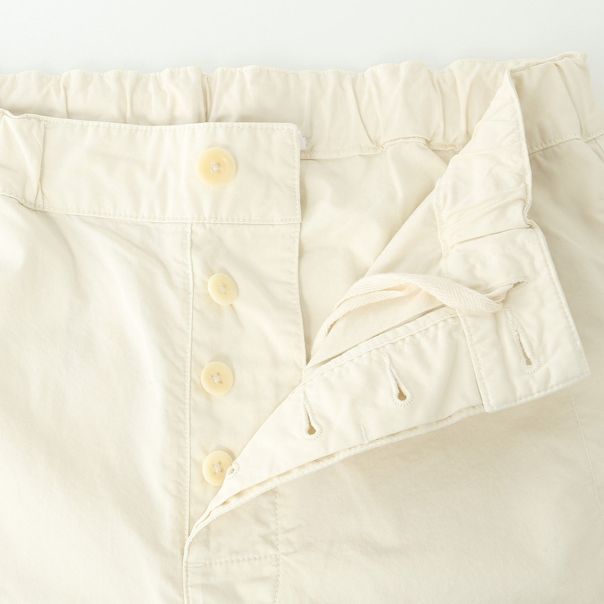 SUPERFINE COTTON TWILL TROUSERS