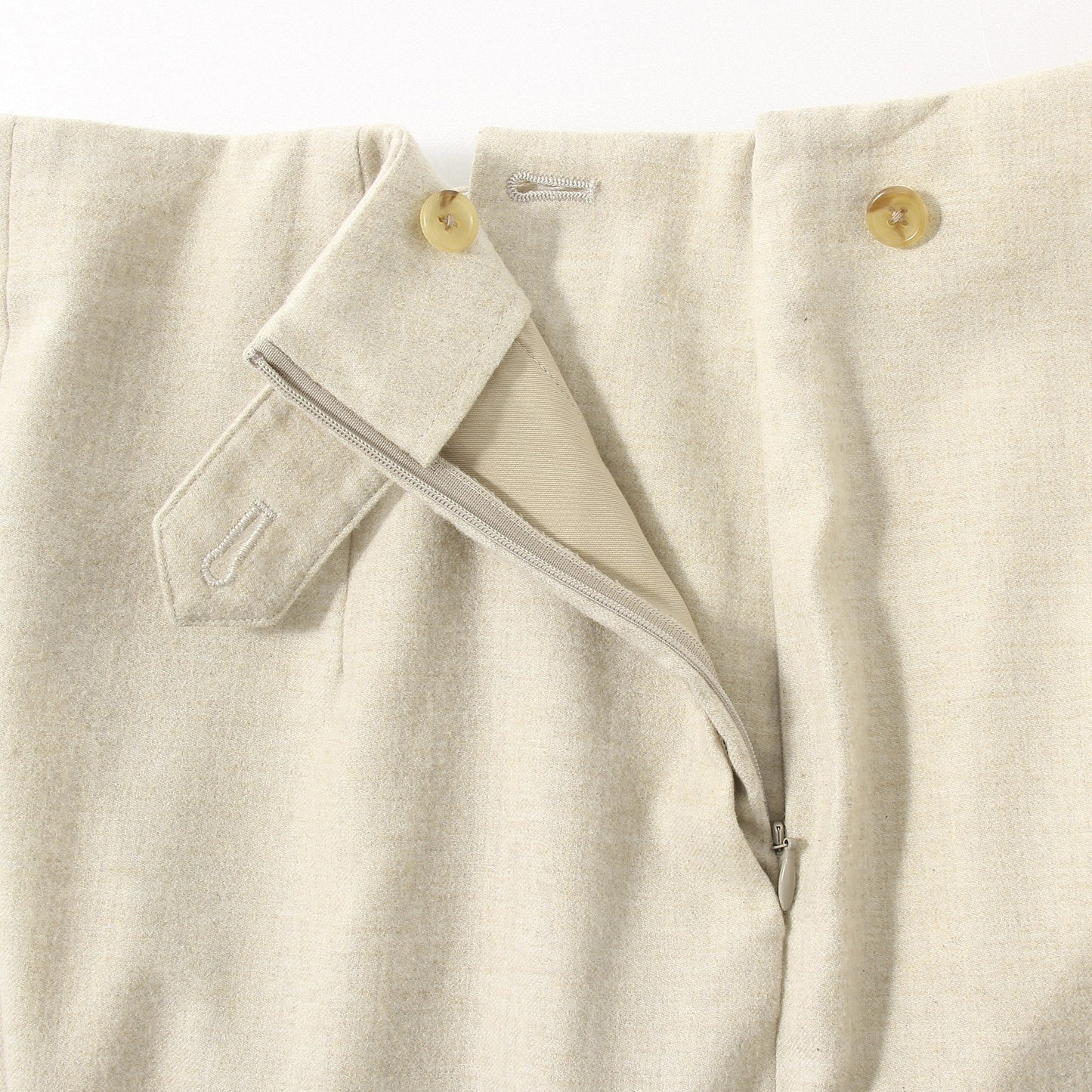 LIGHT FLANNEL TROUSERS