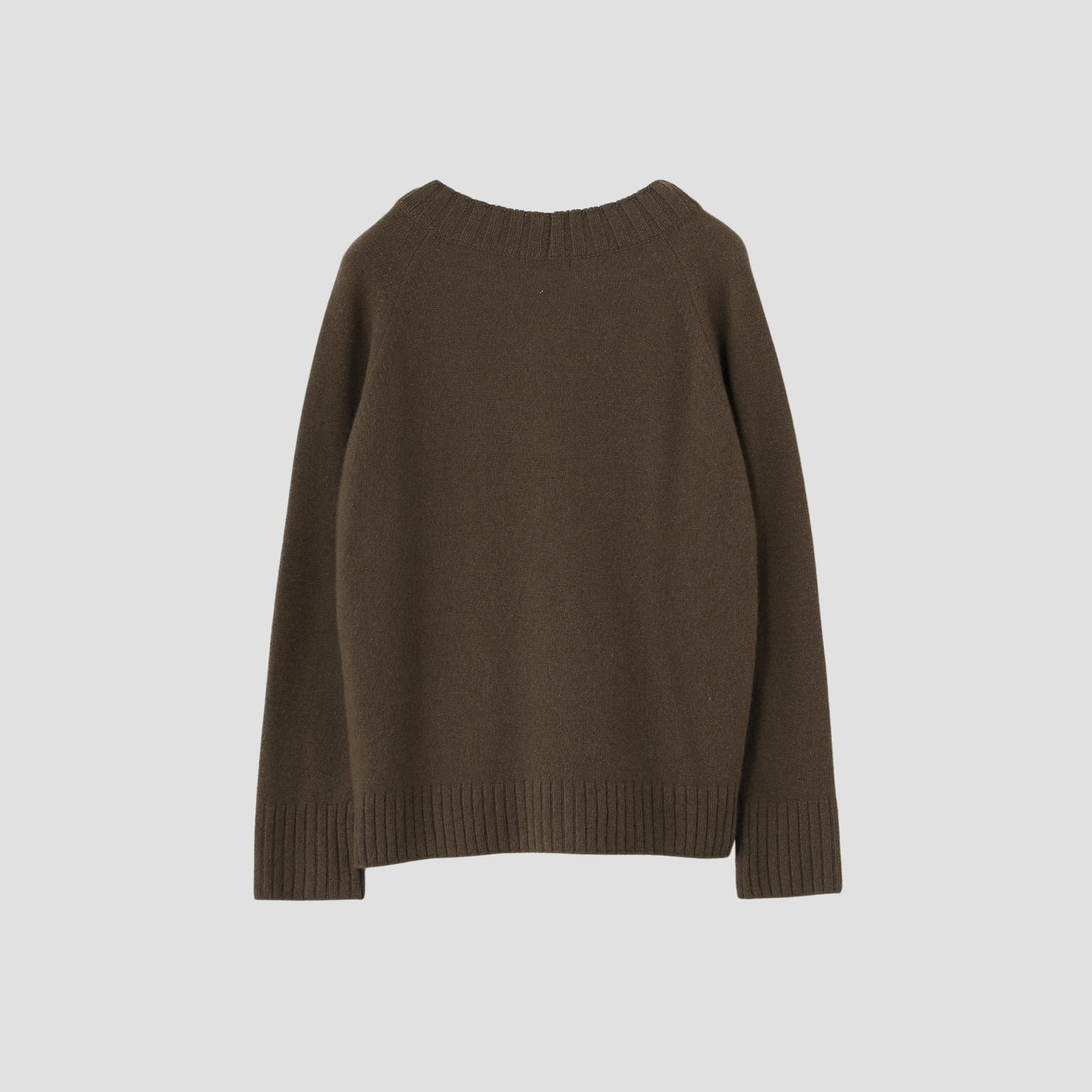 TWISTED CASHMERE WOOL CARDIGAN KNIT