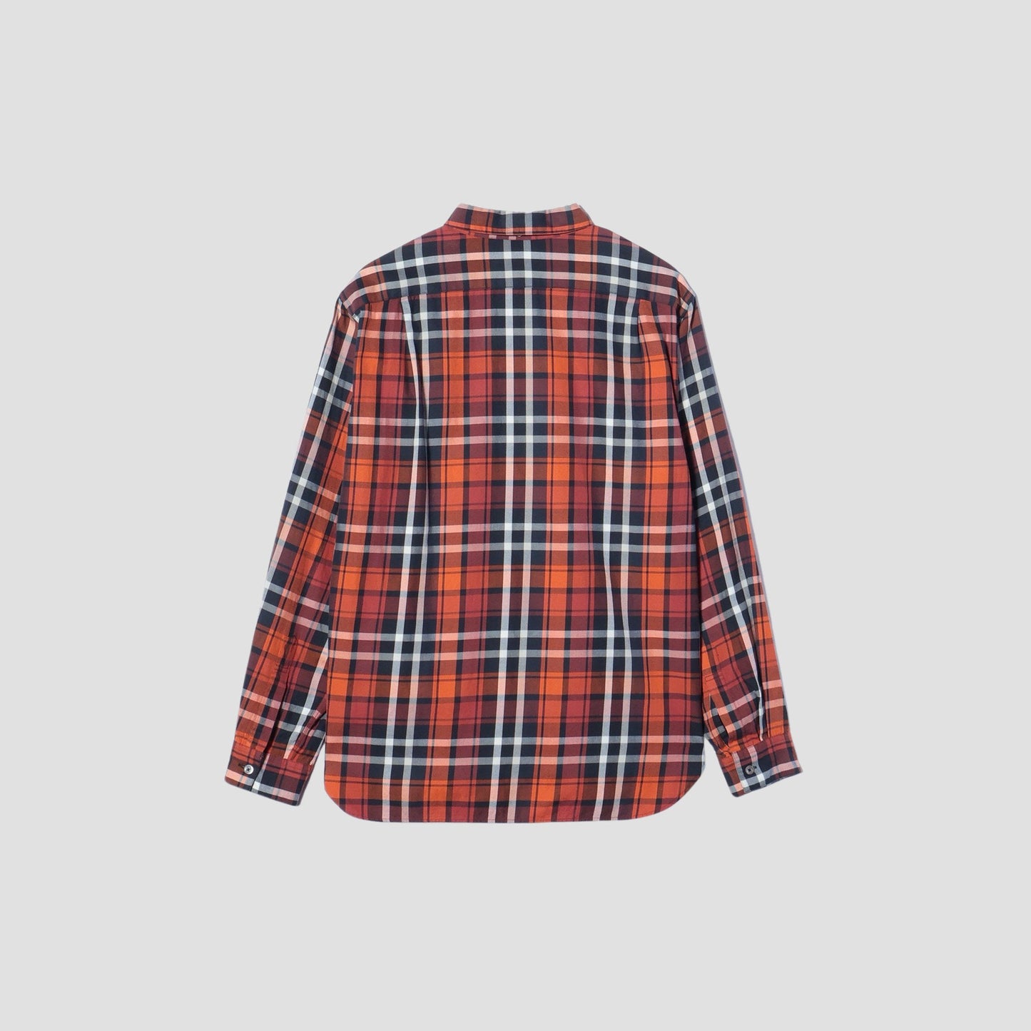 ORANGE TARTAN SHIRT