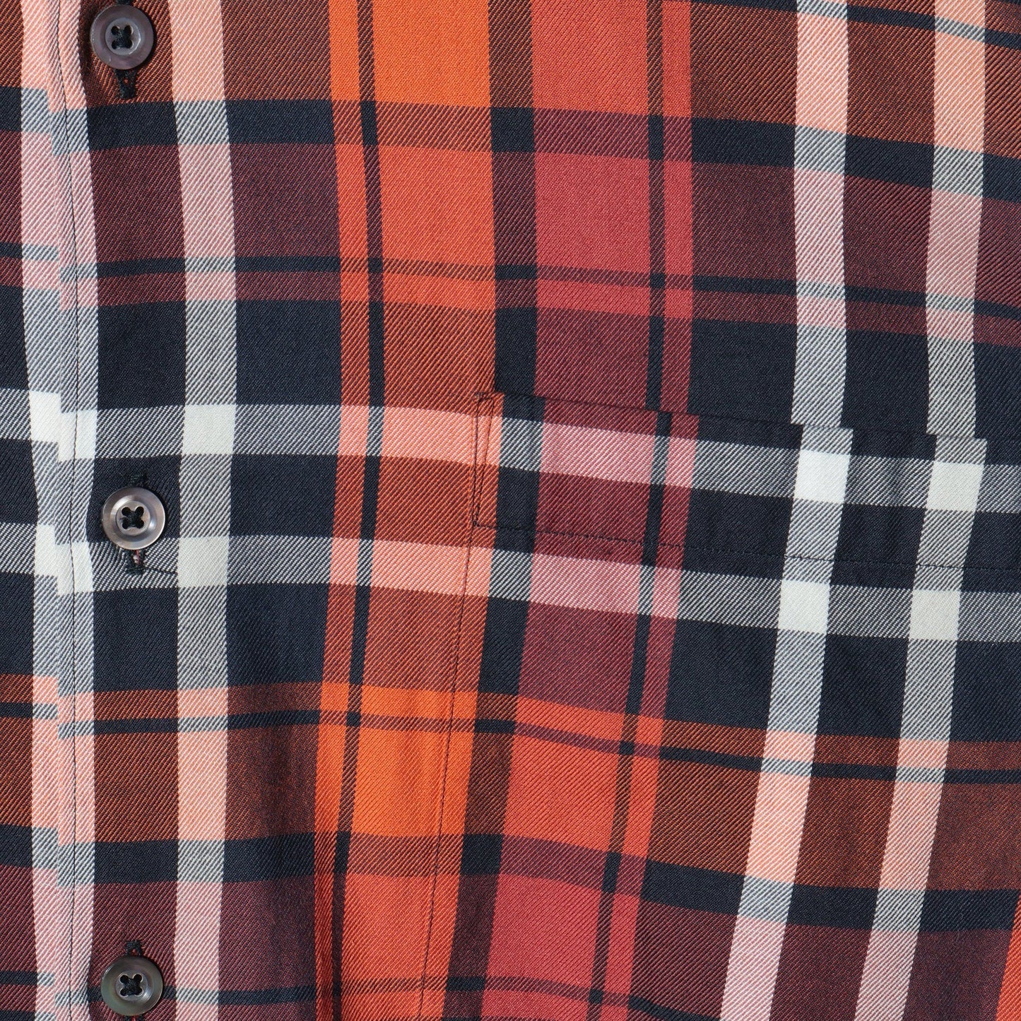 ORANGE TARTAN SHIRT