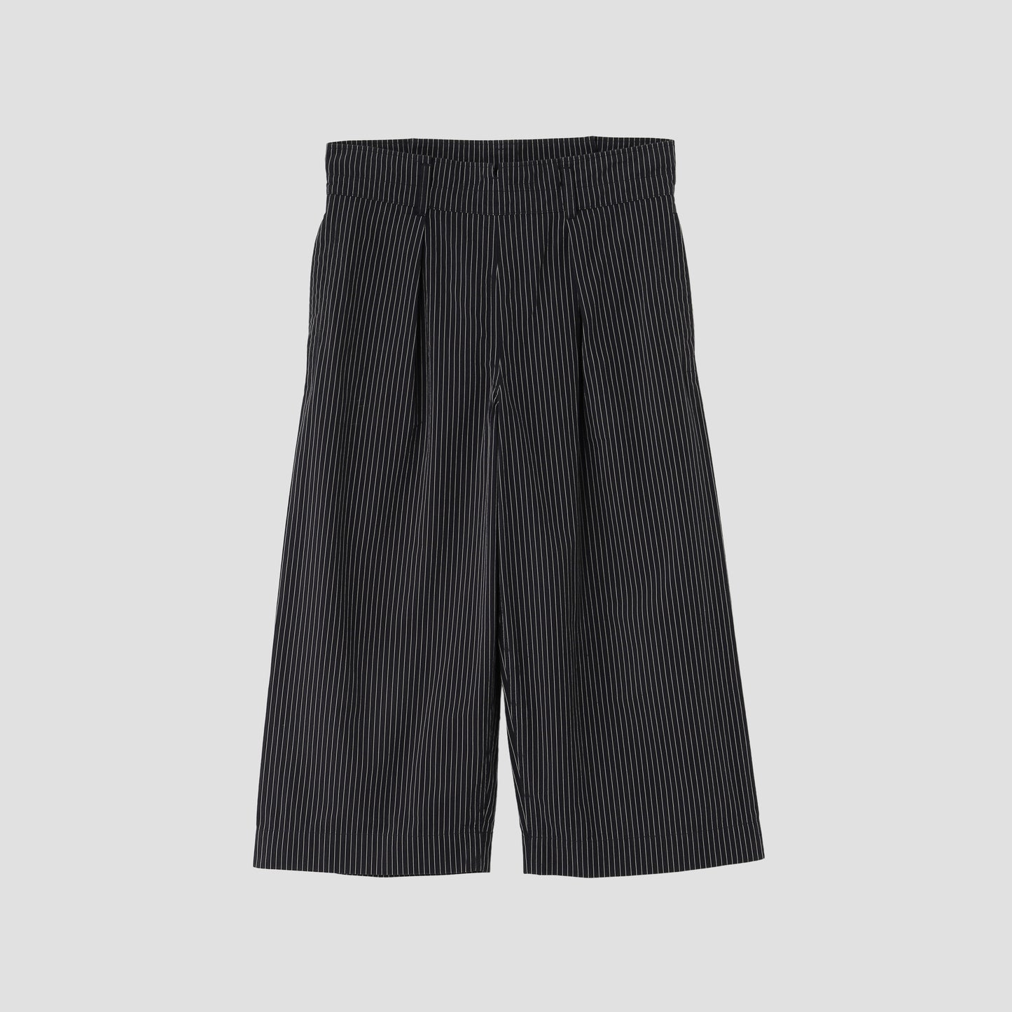 COTTON LINEN STRIPE TROUSERS