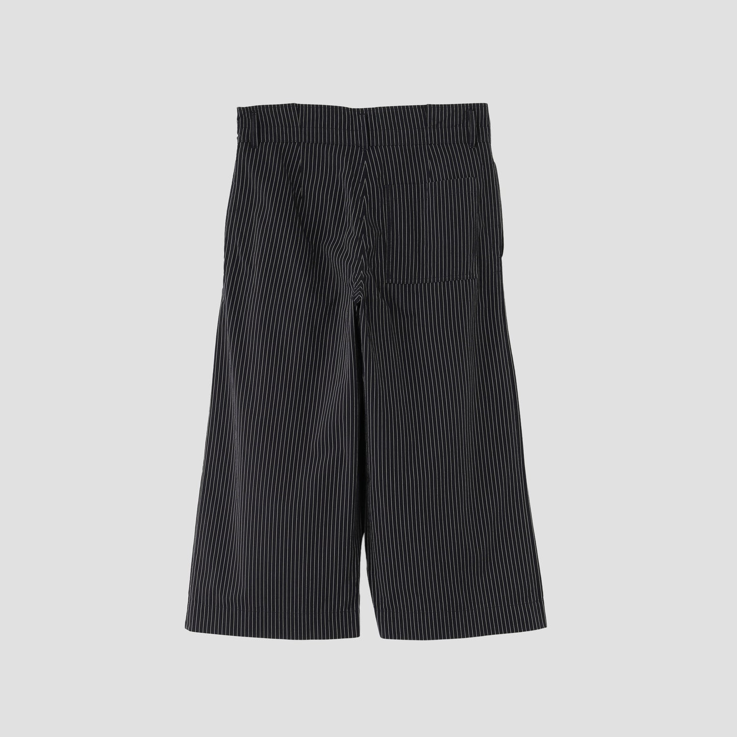 COTTON LINEN STRIPE TROUSERS