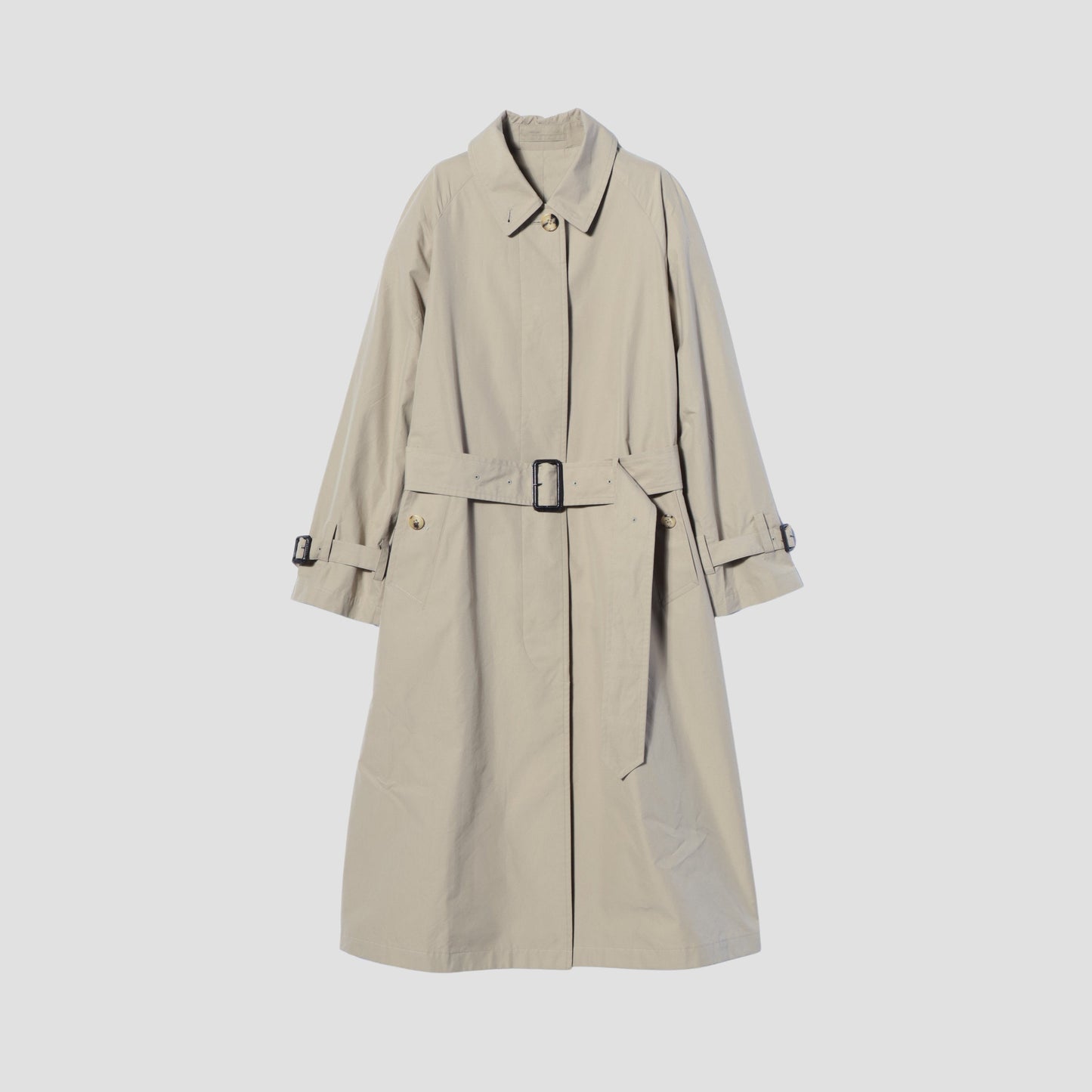 WATER REPELLENT LIGHT COTTON POPLIN COAT
