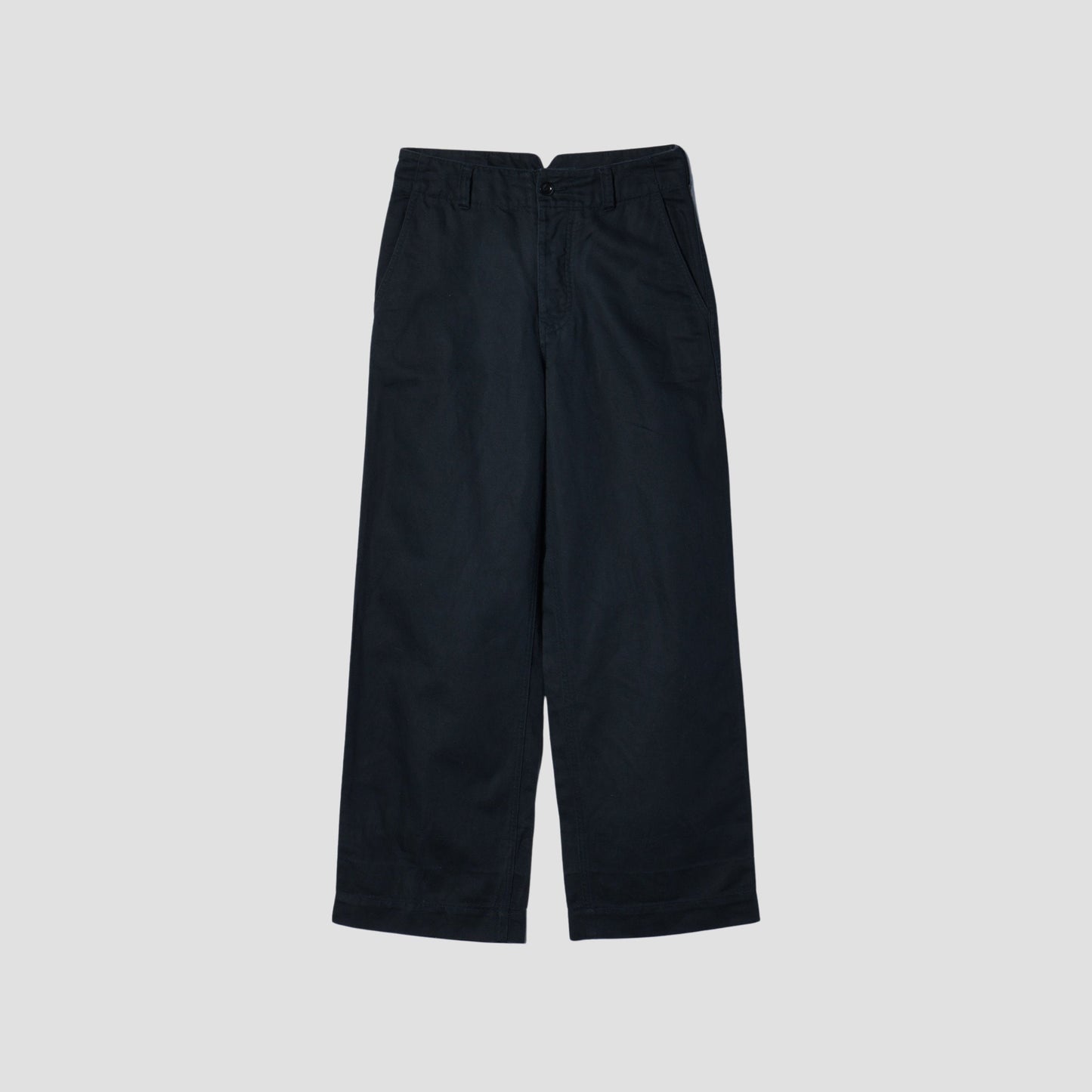 COTTON LINEN DRILL TROUSERS