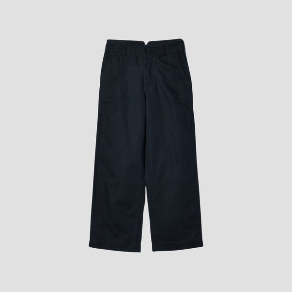 COTTON LINEN DRILL TROUSERS