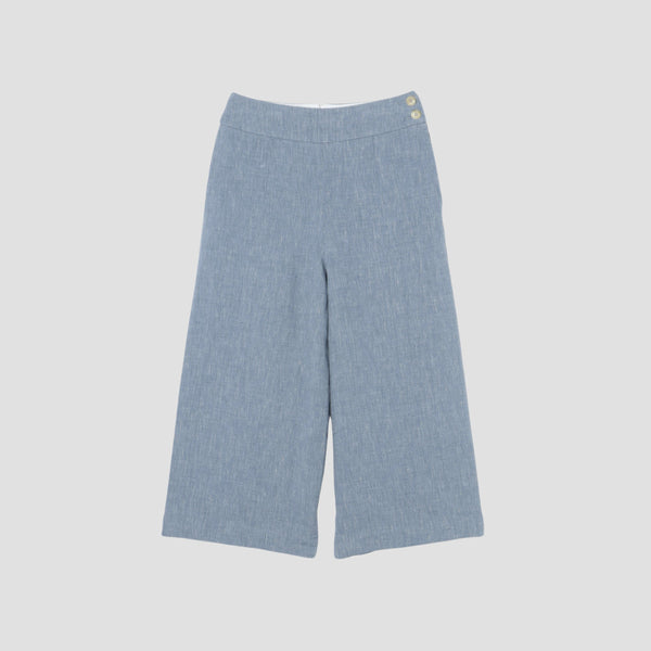 END ON END LINEN TROUSERS