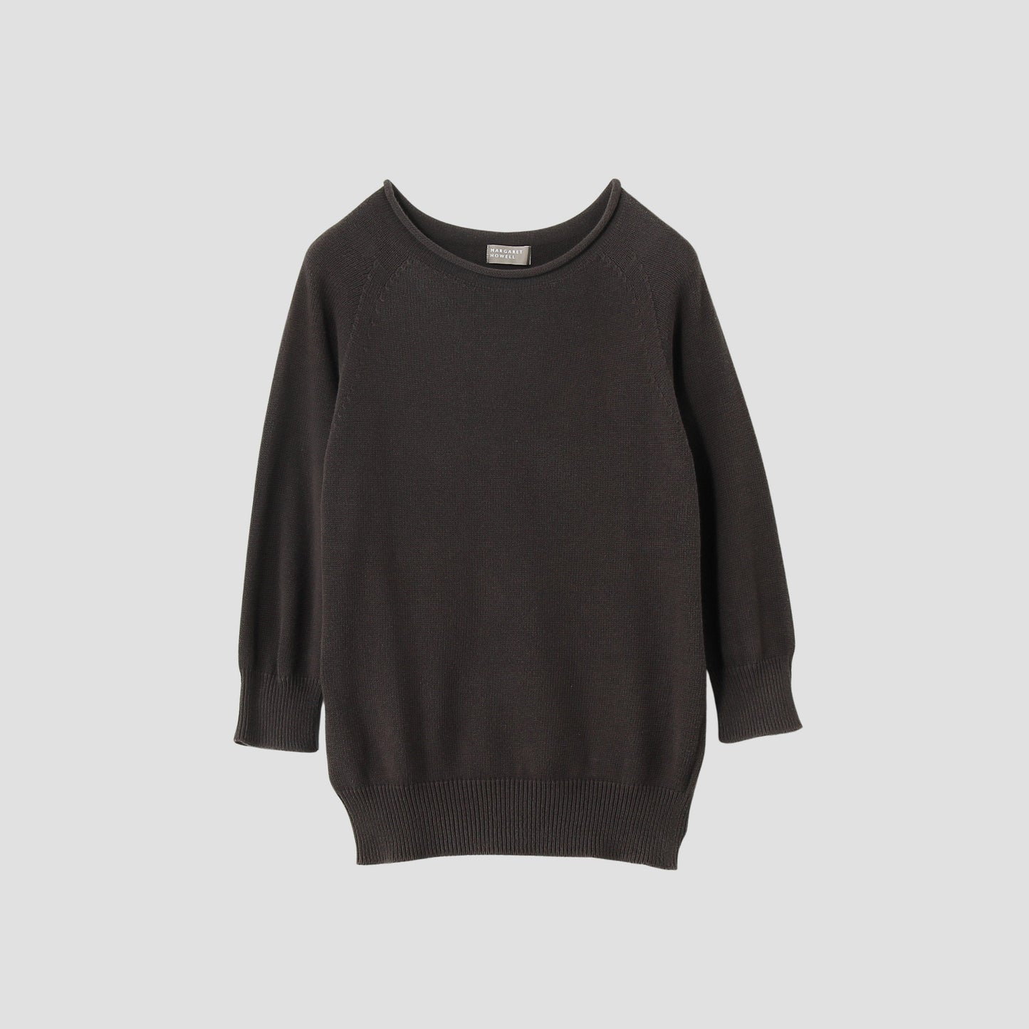 CAST OFF ROLL NECK KNIT