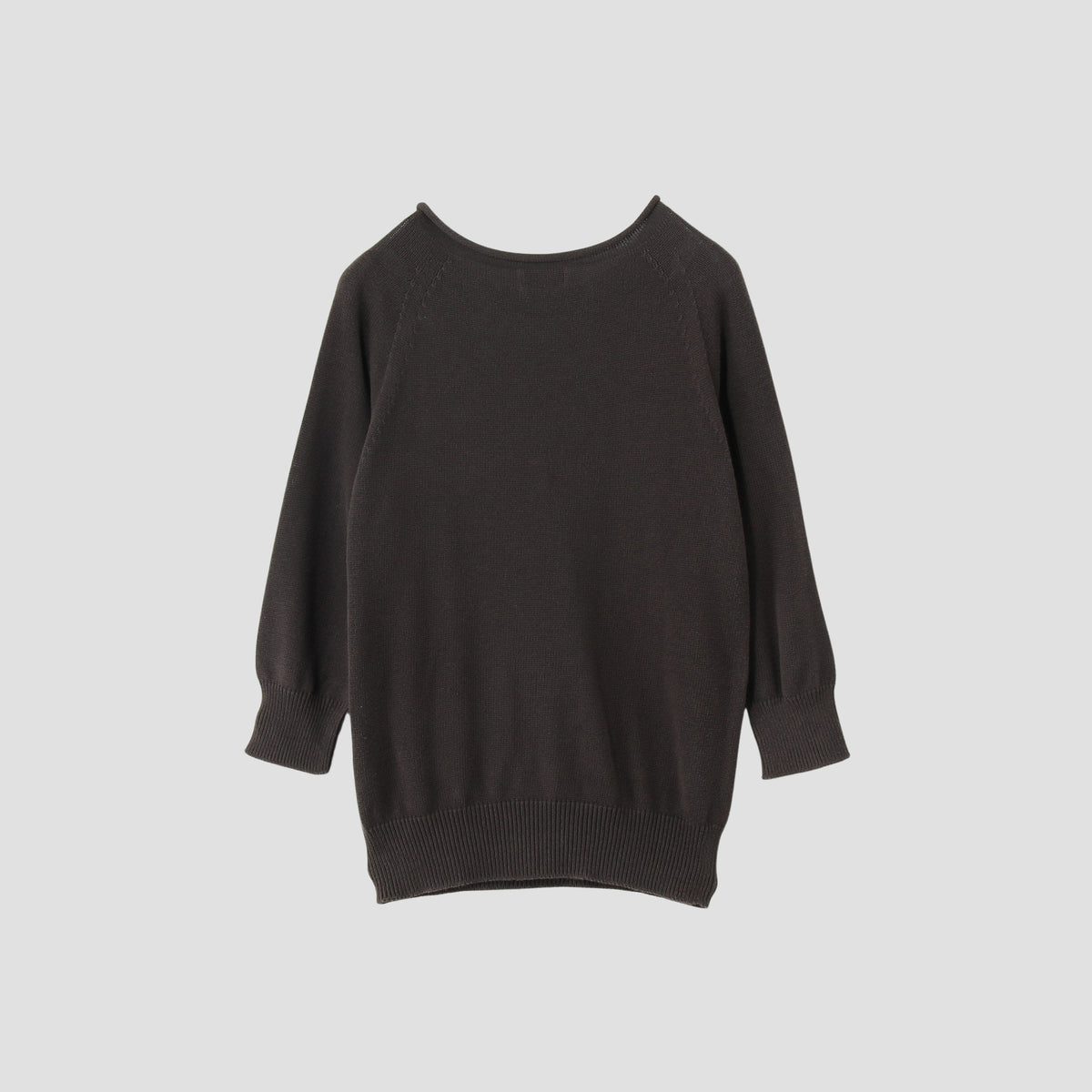 CAST OFF ROLL NECK KNIT