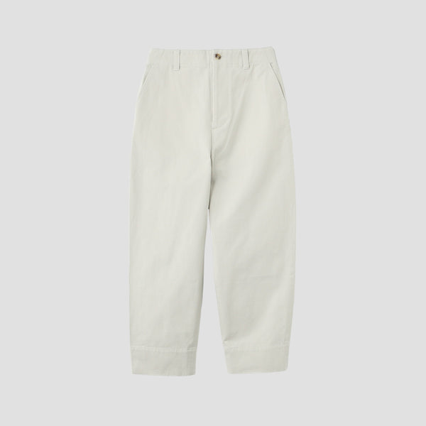 ORGANIC COTTON TWILL TROUSERS