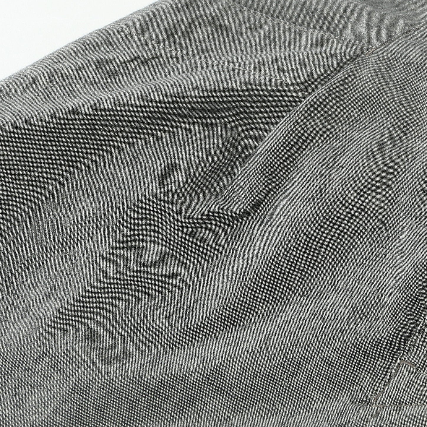 FADED COTTON SHIRTING SKIRT