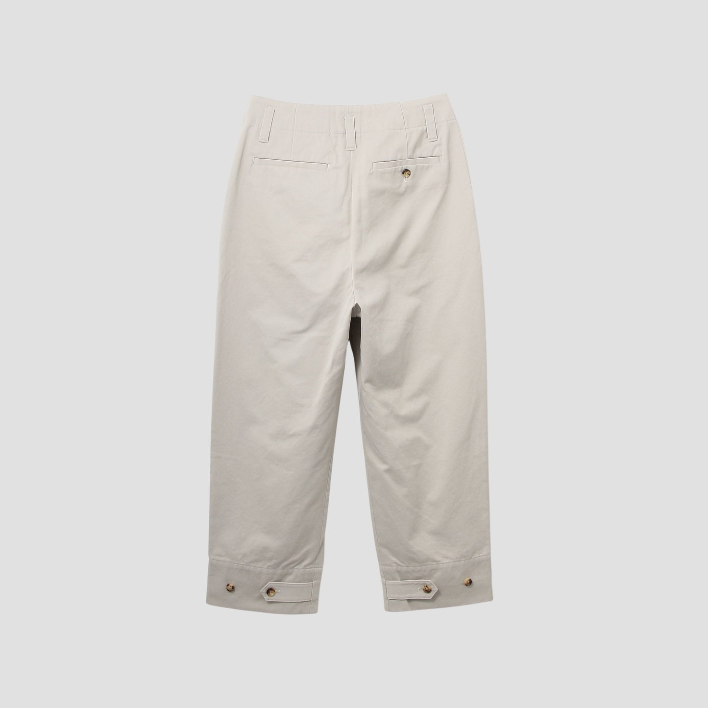 ORGANIC COTTON TWILL TROUSERS