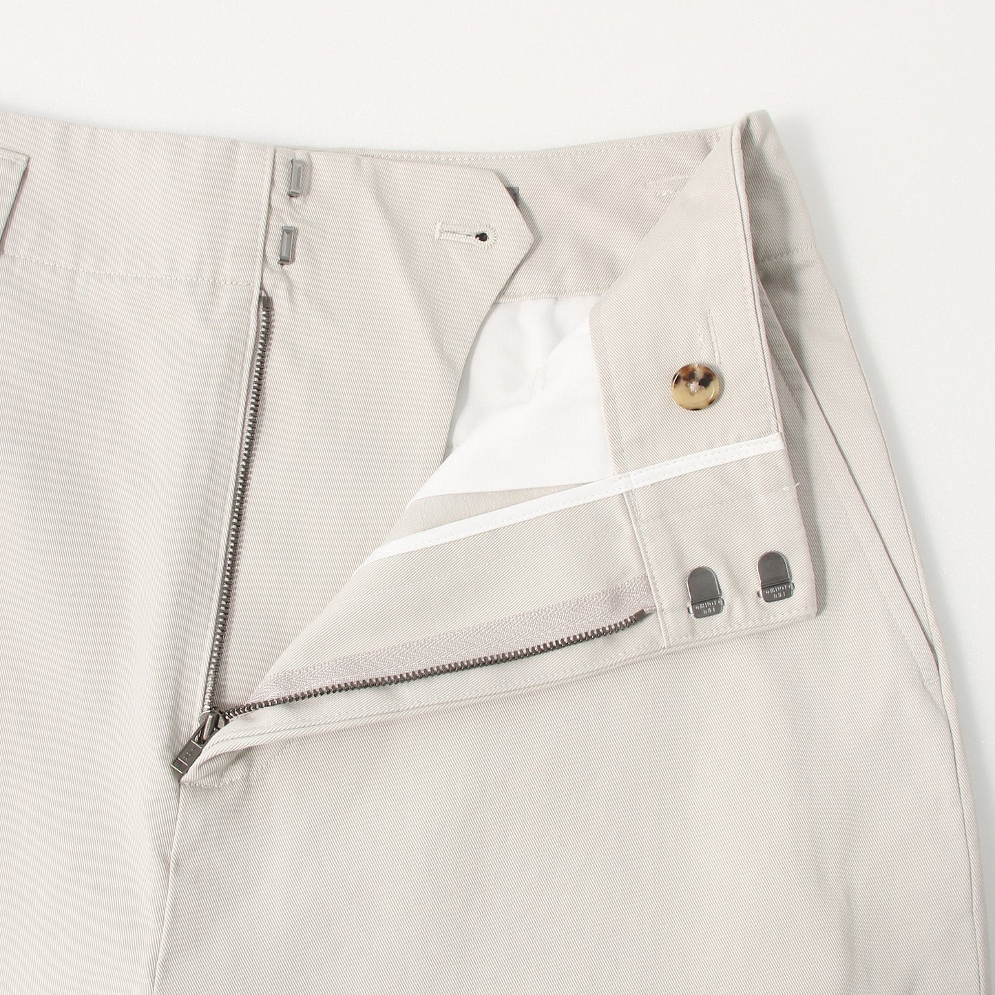ORGANIC COTTON TWILL TROUSERS