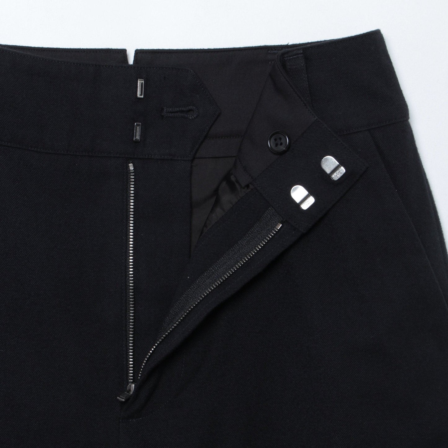 BRUSHED COTTON WOOL SKIRT