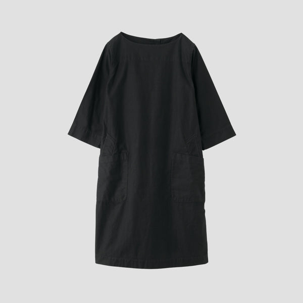 LIGHT COTTON MOLESKIN DRESS
