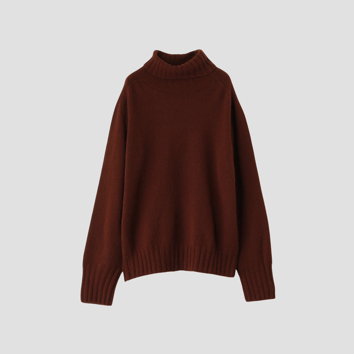 WIDE ROLL NECK KNIT