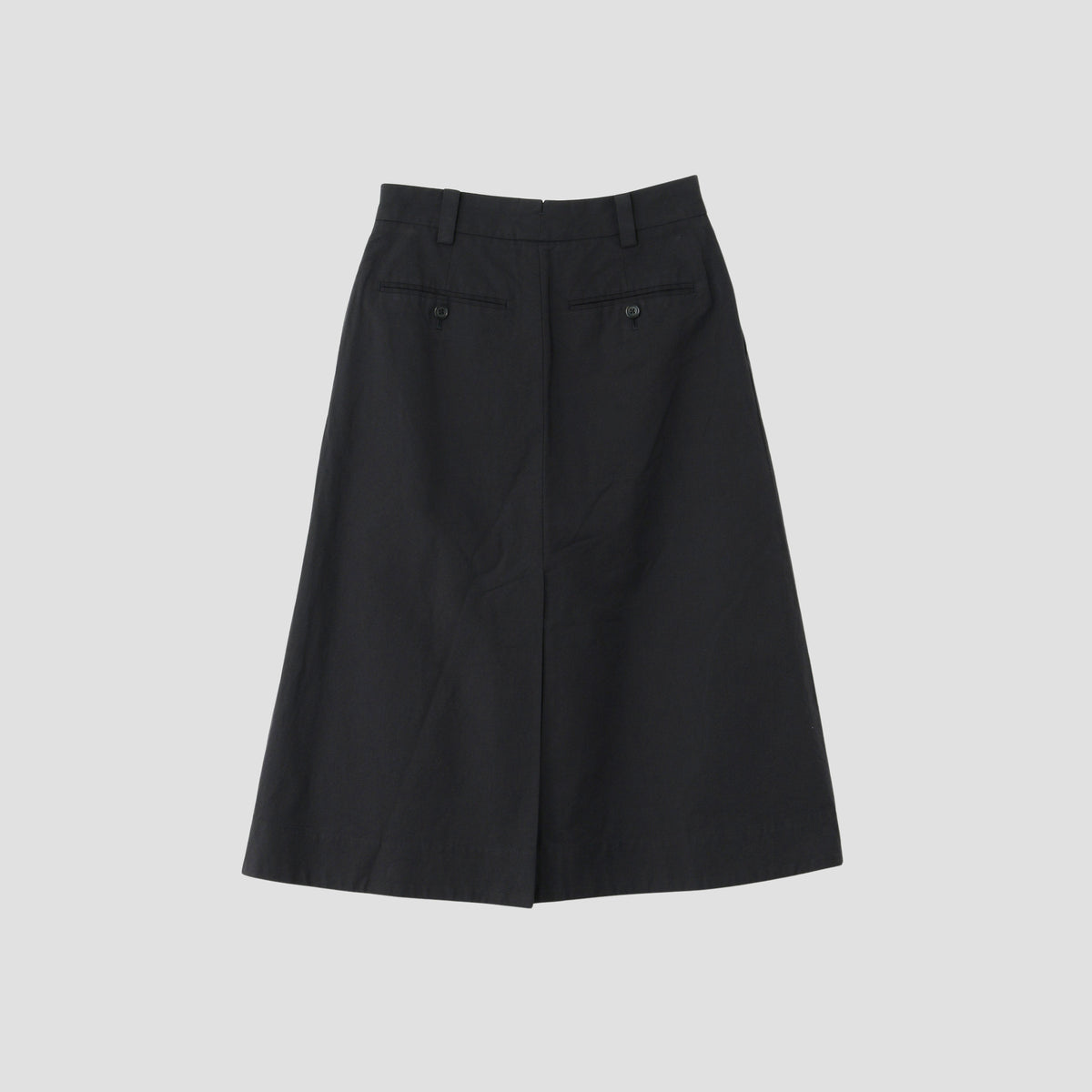 COTTON LINEN SILK SKIRT