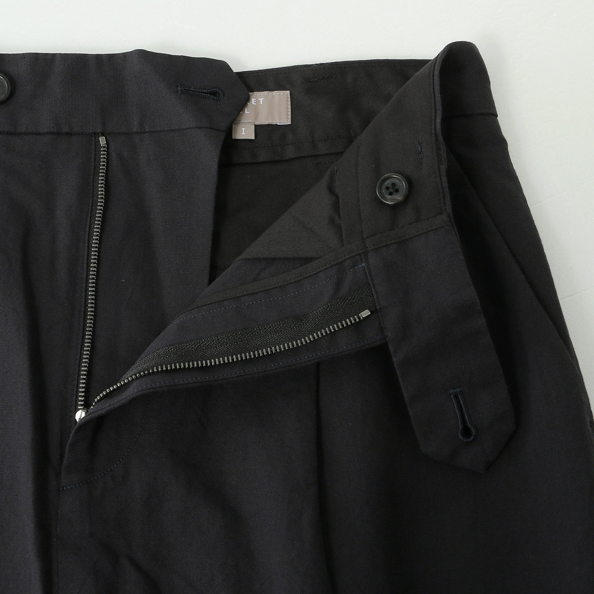 COTTON LINEN SILK SKIRT