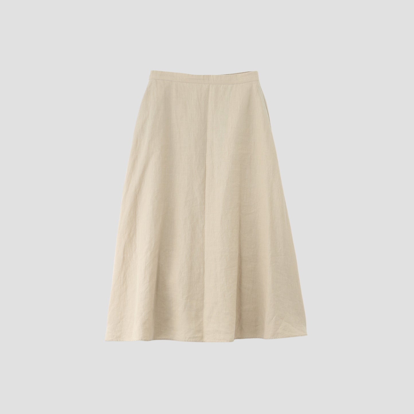 HIGH DENSE LINEN SKIRT