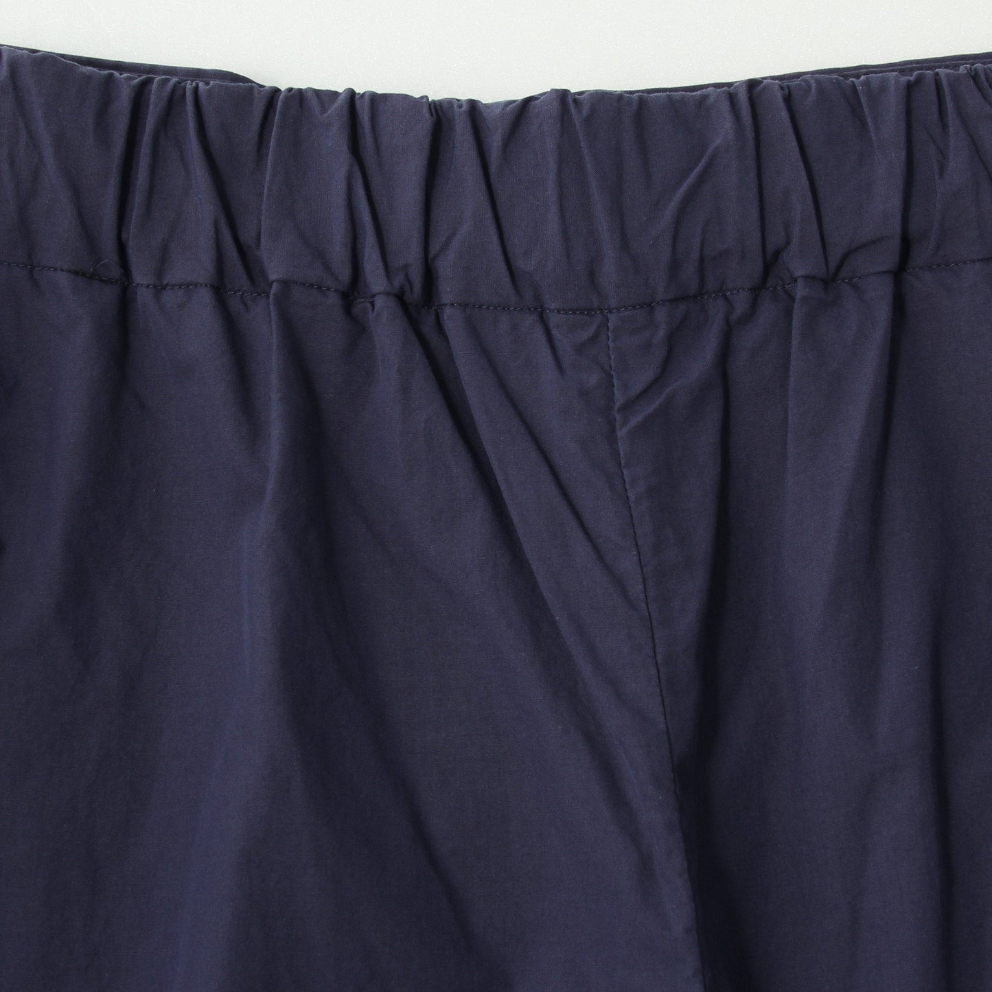 WASHED COTTON POPLIN TROUSERS