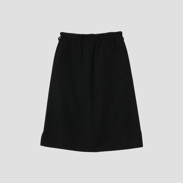 WOOL COTTON DRILL SKIRT