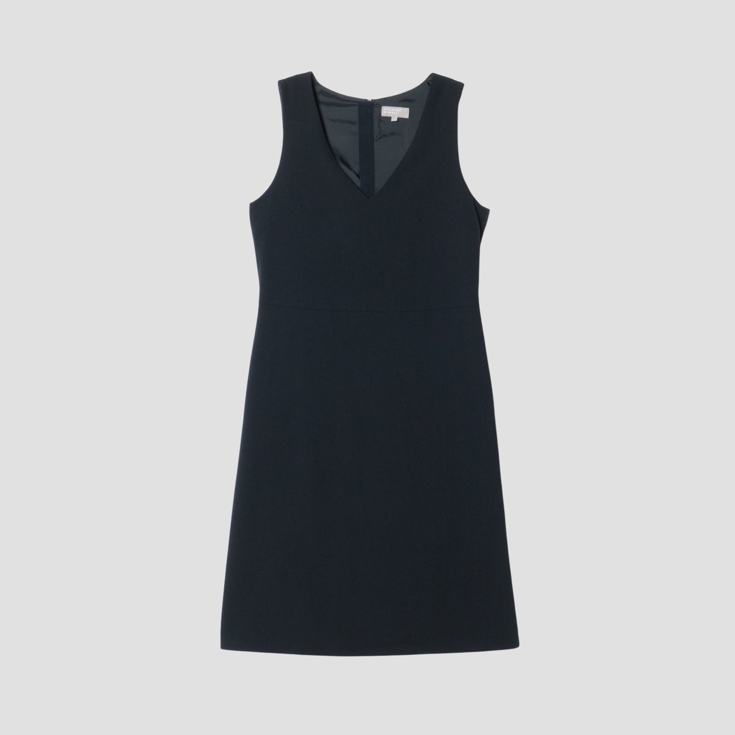 MILLED WOOL TWILL DRESS