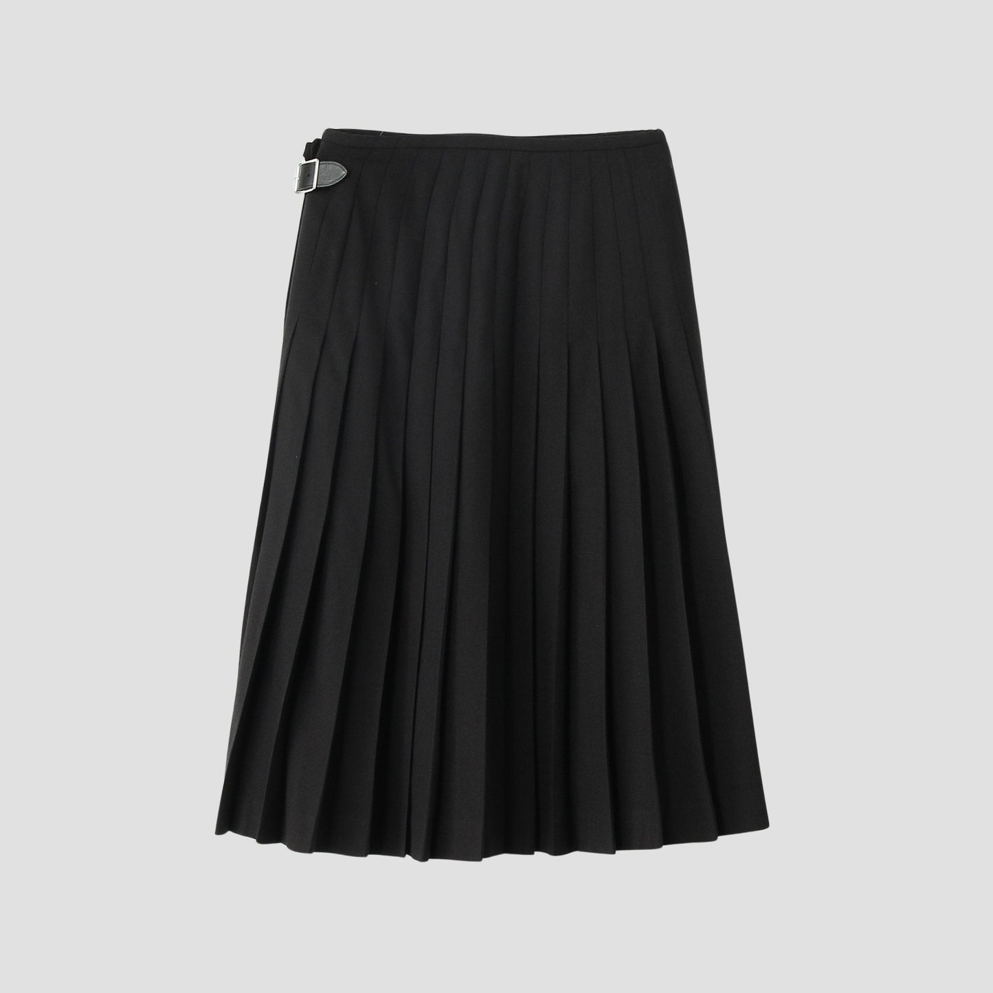 FINE WOOL FLANNEL SKIRT
