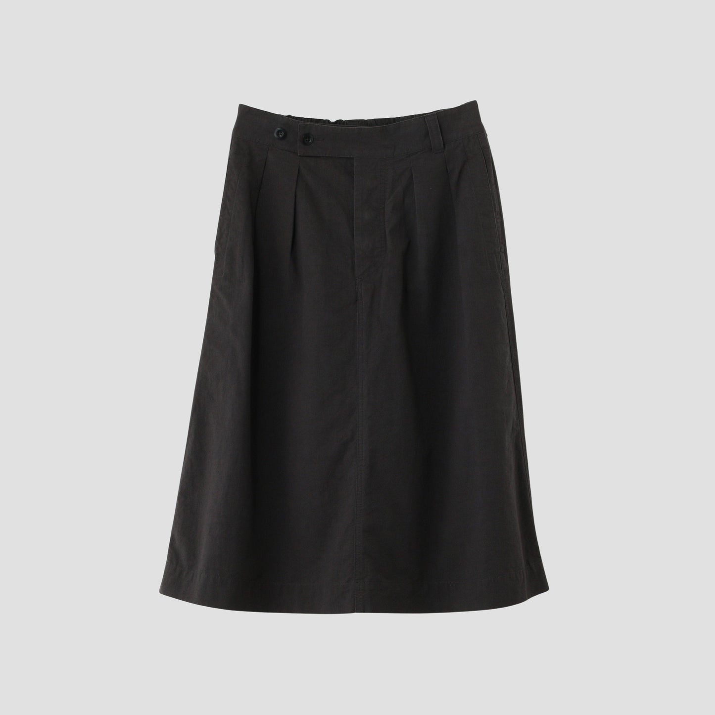 COTTON PLAIN WEAVE SKIRT