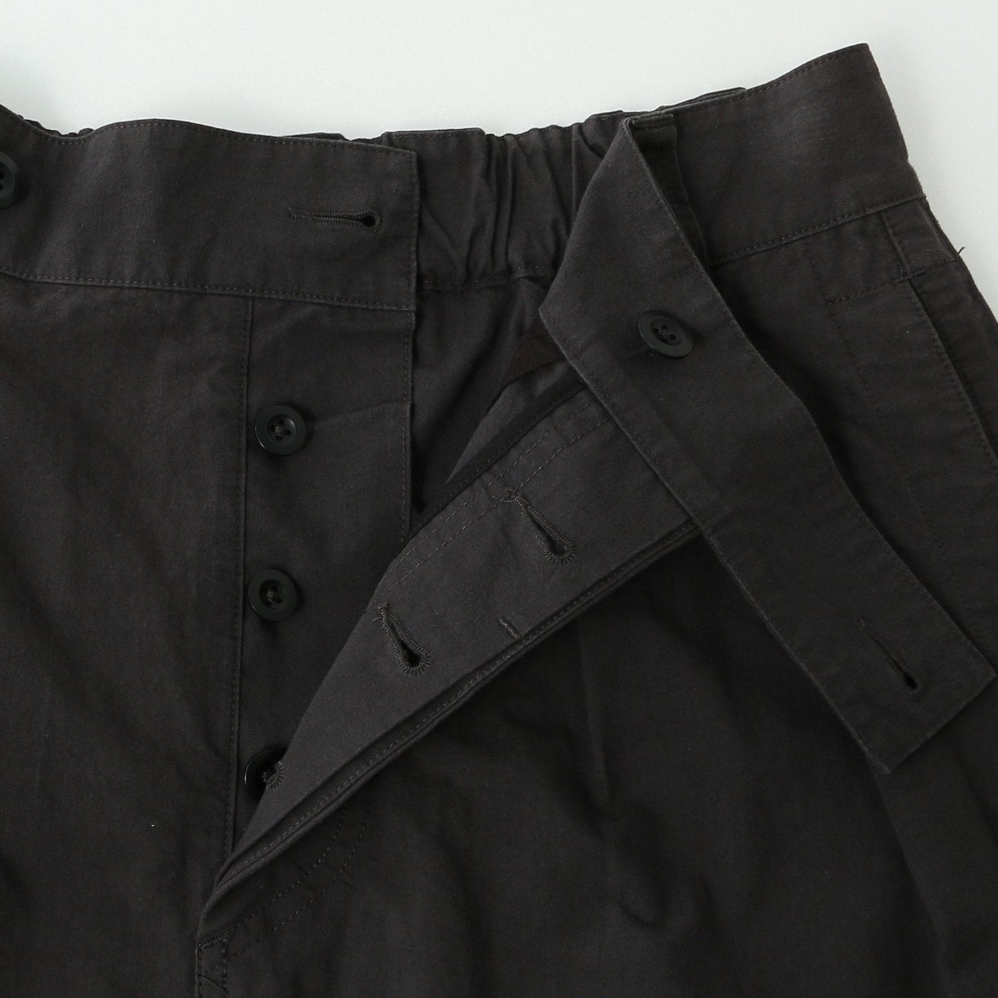 COTTON PLAIN WEAVE SKIRT