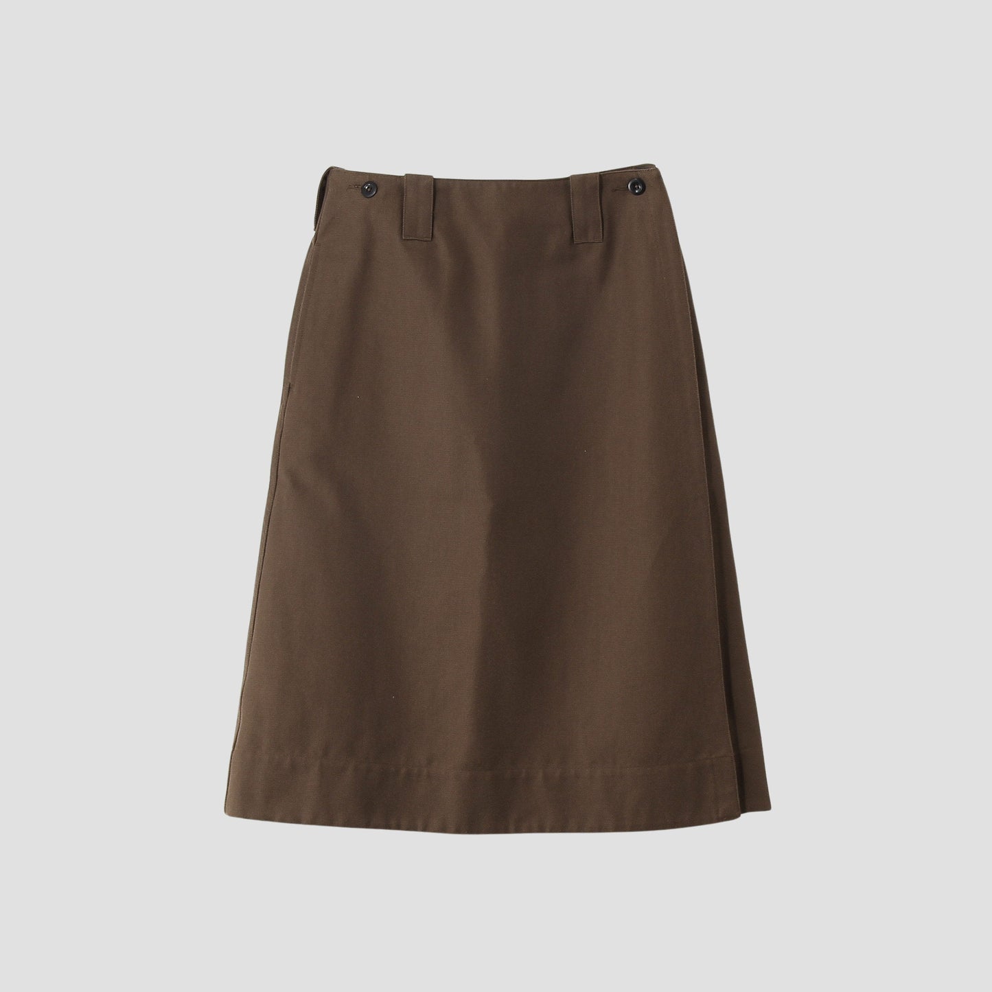 COTTON WOOL DRILL SKIRT