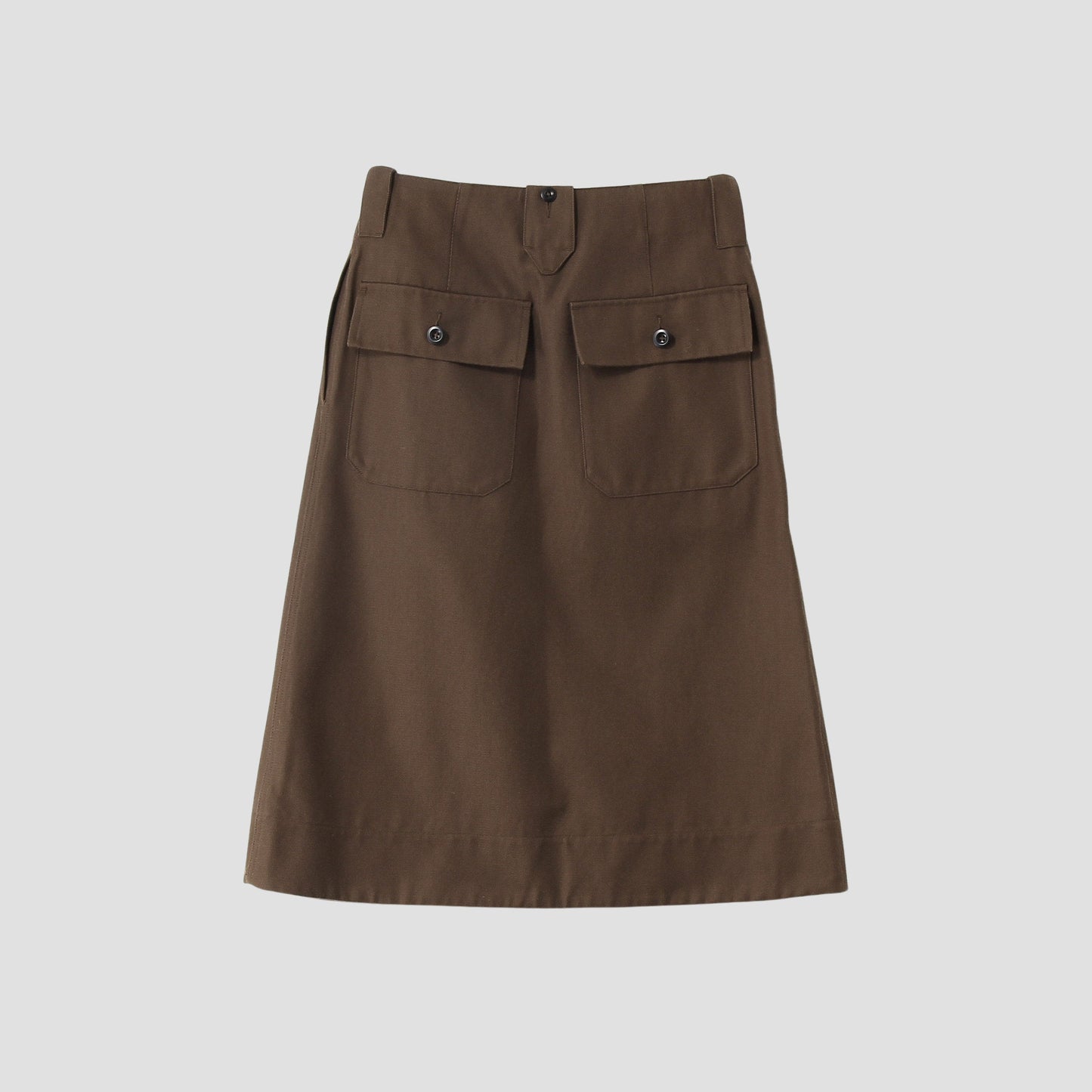 COTTON WOOL DRILL SKIRT