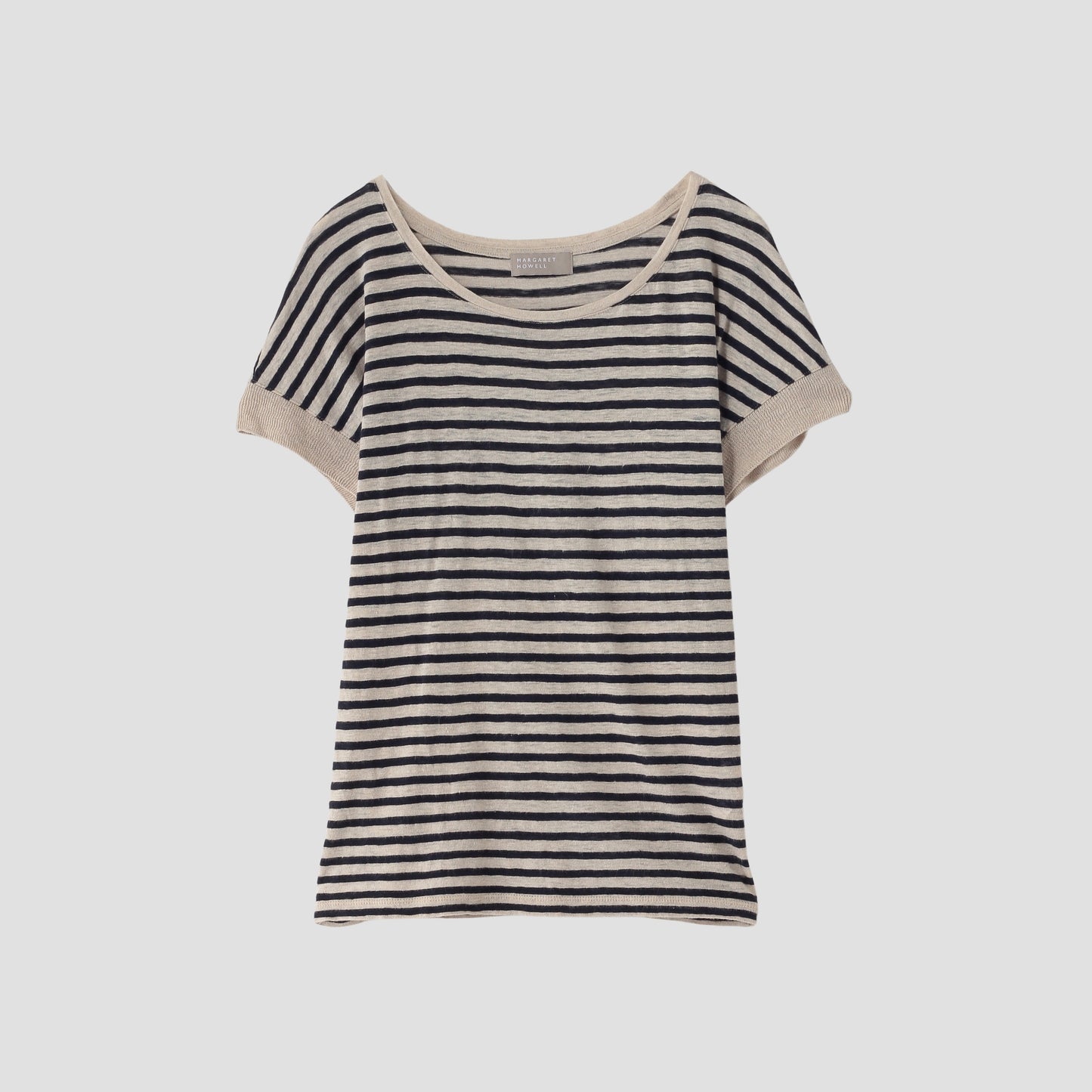 LINEN STRIPE JERSEY