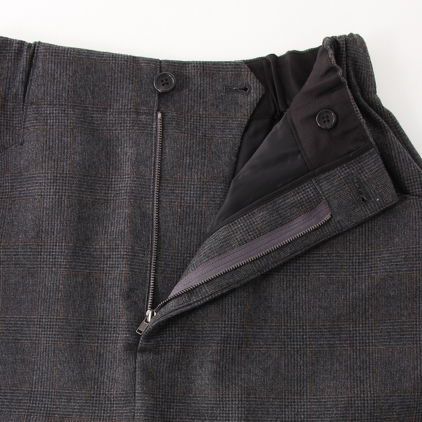 FLANNEL WOOL SKIRT
