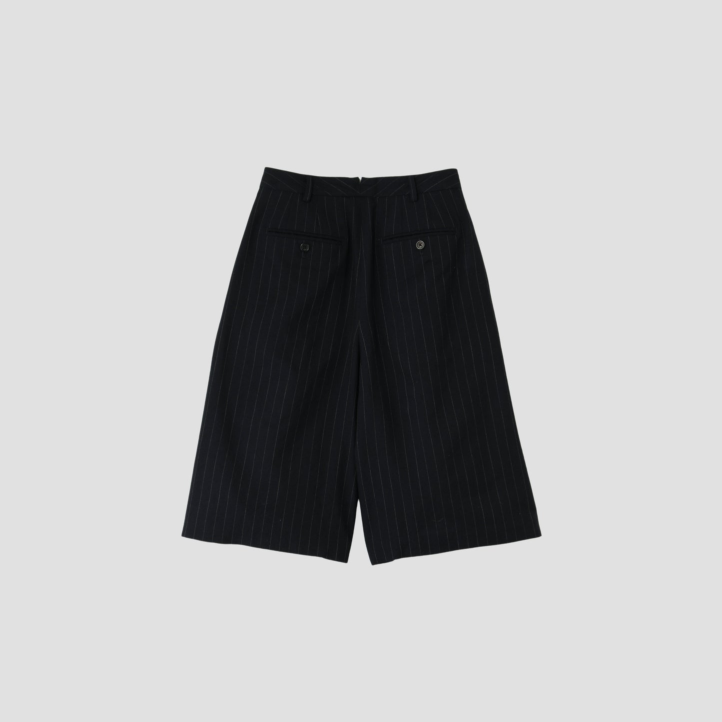 FINE PINSTRIPE WOOL TROUSERS