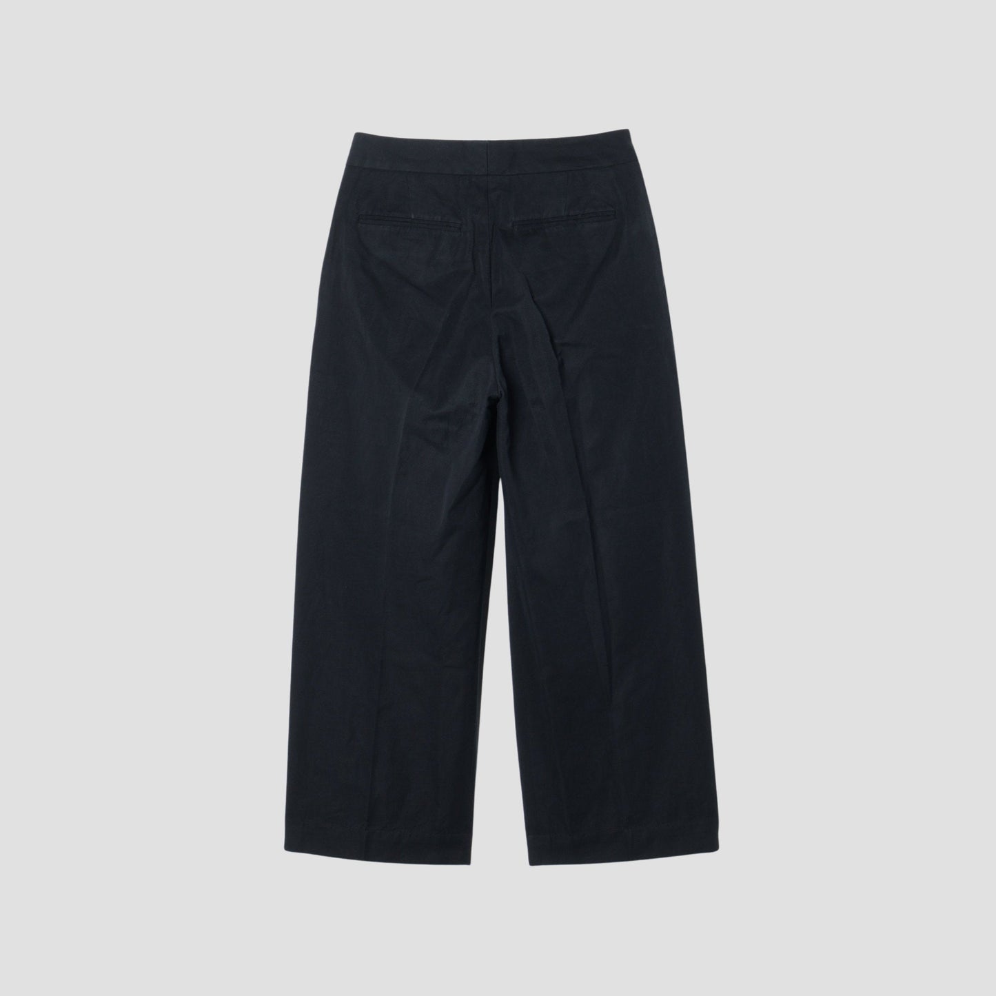 COTTON LINEN TWILL TROUSERS