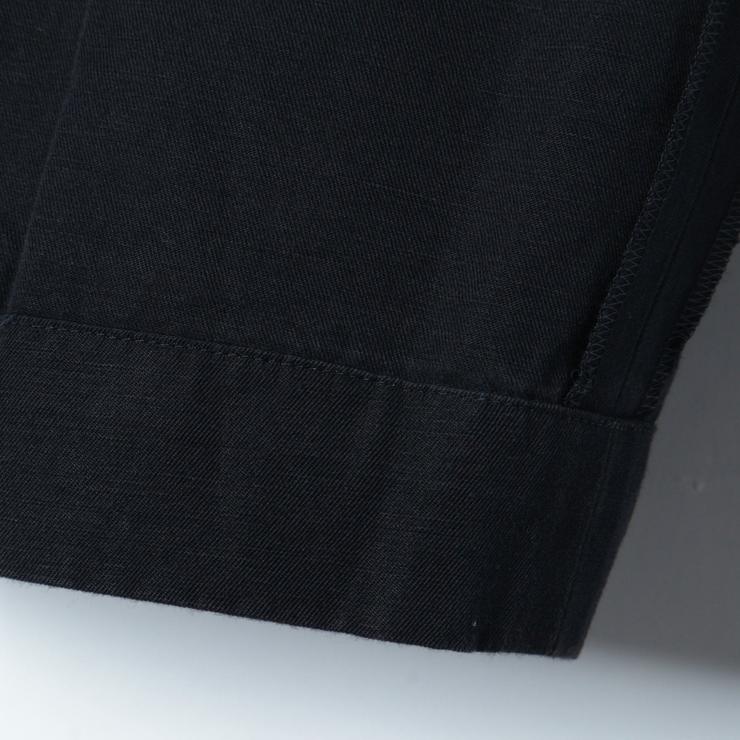 COTTON LINEN TWILL TROUSERS