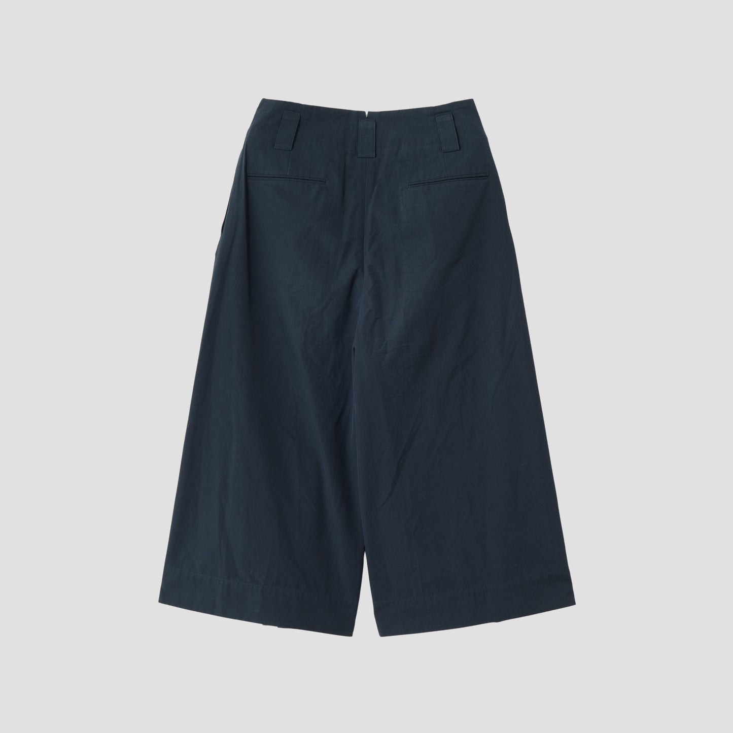 COMPACT COTTON TROUSERS