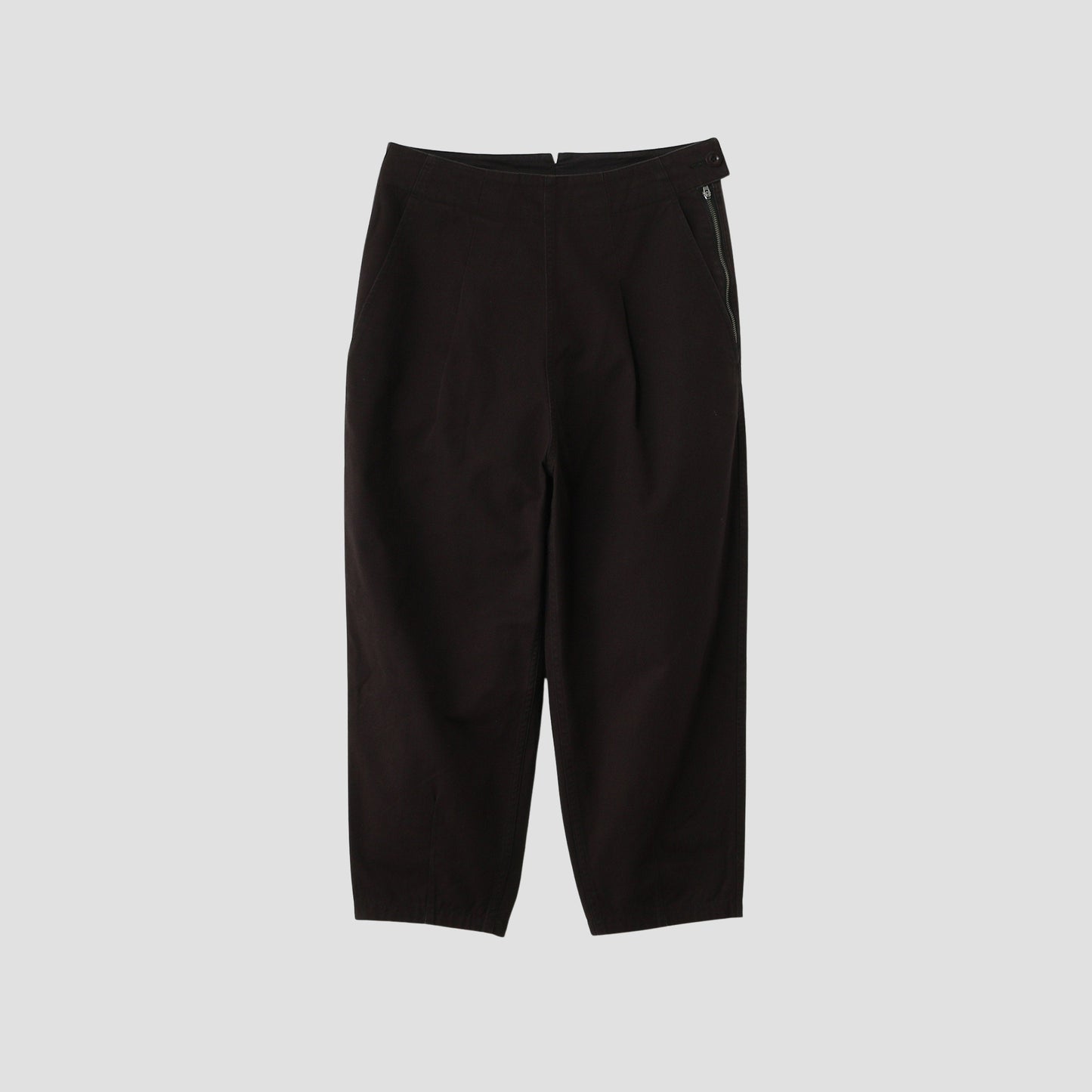 DRY NATURAL COTTON CANVAS TROUSERS