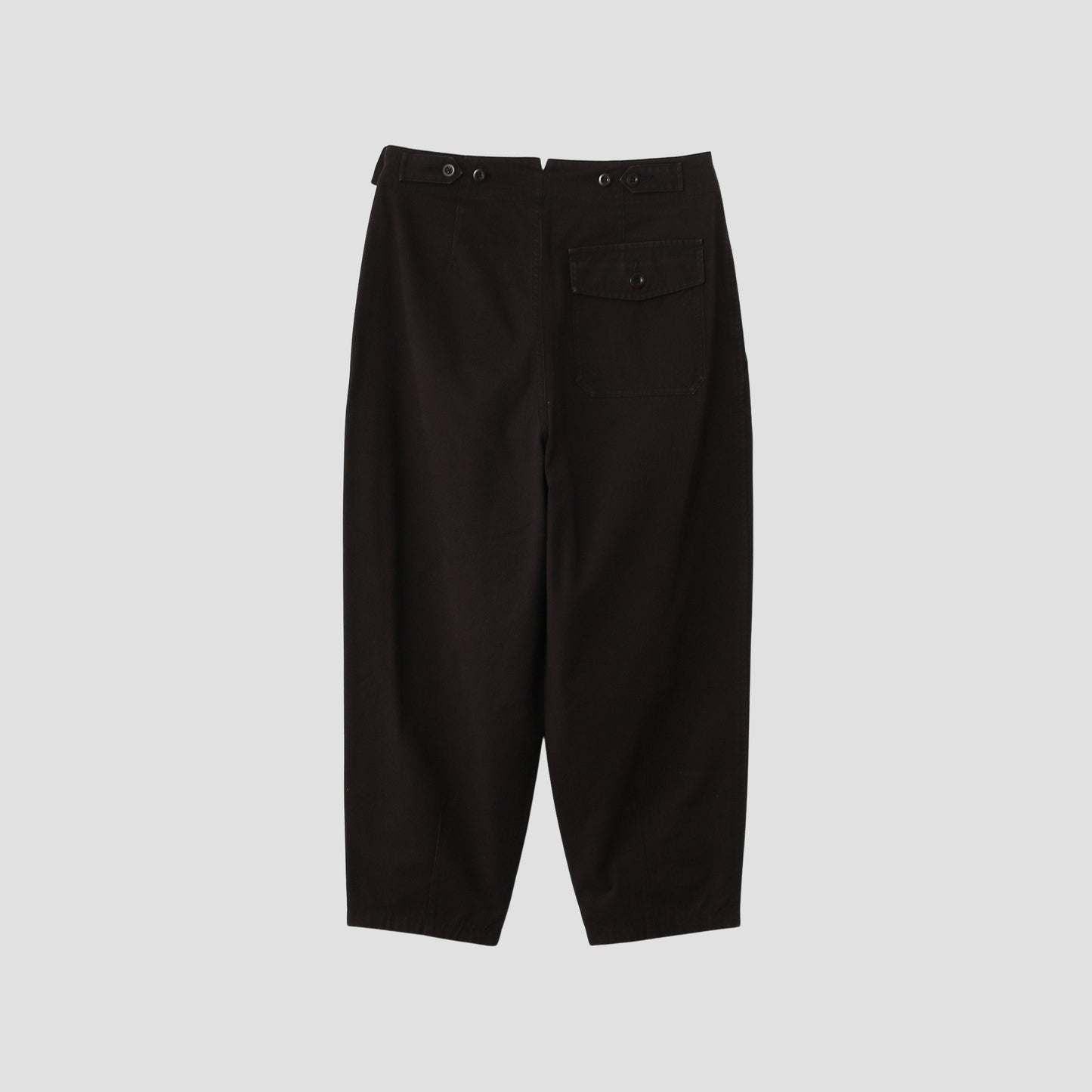 DRY NATURAL COTTON CANVAS TROUSERS
