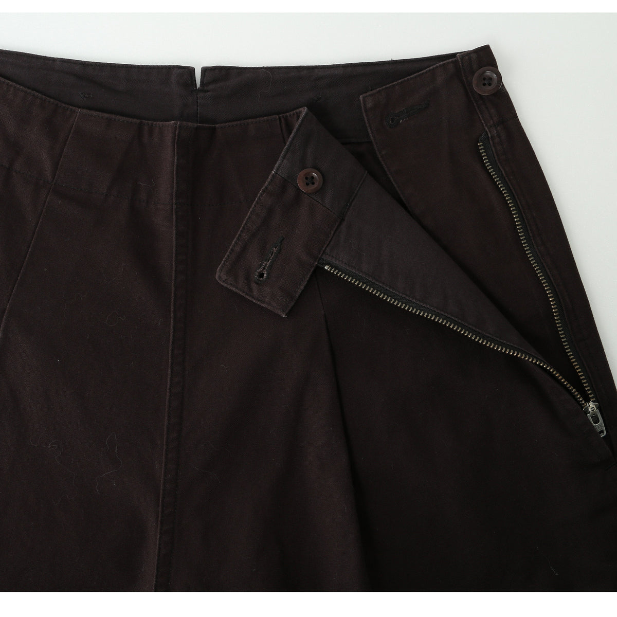 DRY NATURAL COTTON CANVAS TROUSERS