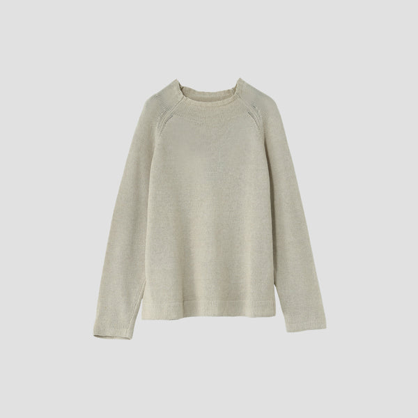 ROUGH LINEN COTTON KNIT