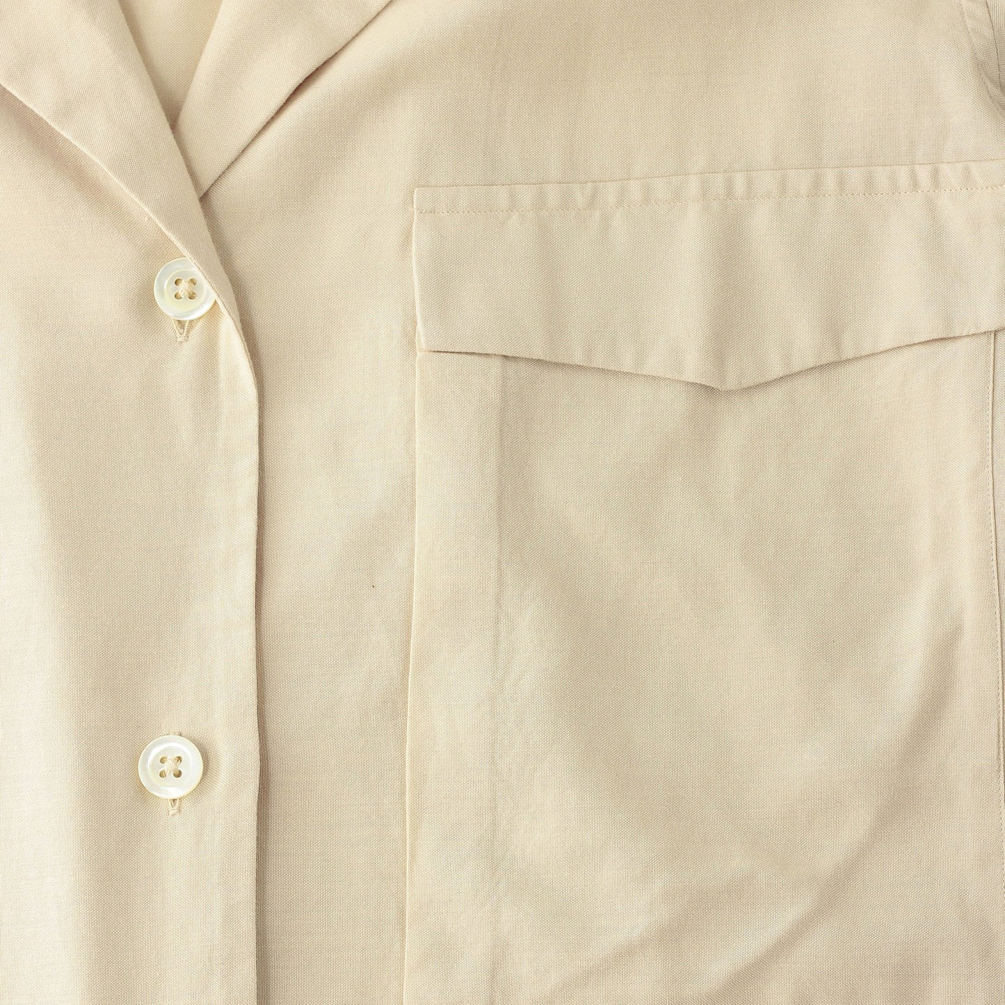 COTTON SILK PLAIN WEAVE SHIRT