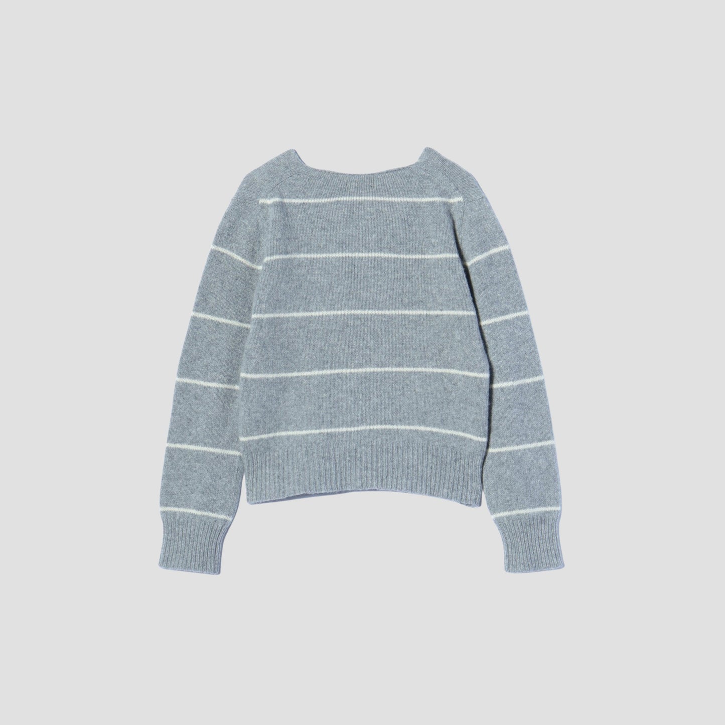STRIPE WOOL JUMPER KNIT