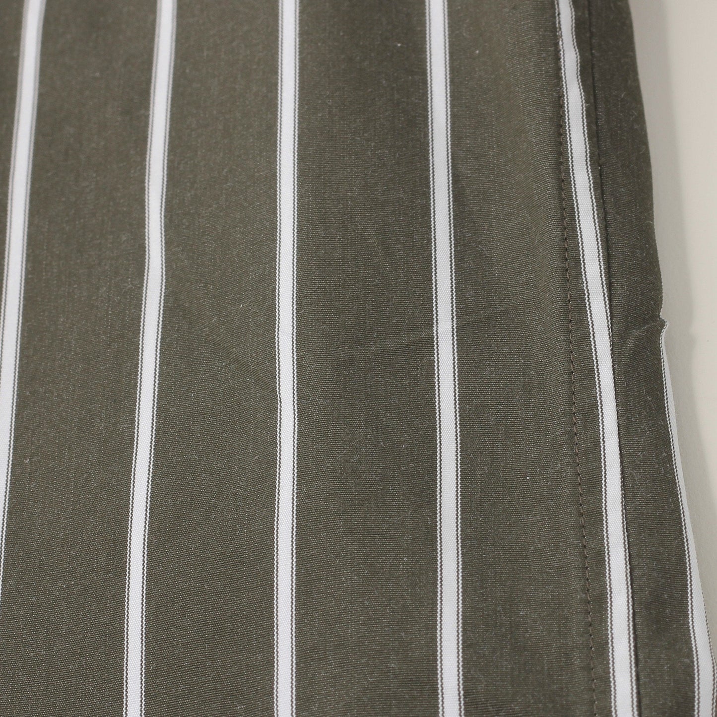 GRAPHIC STRIPE COTTON SHIRT