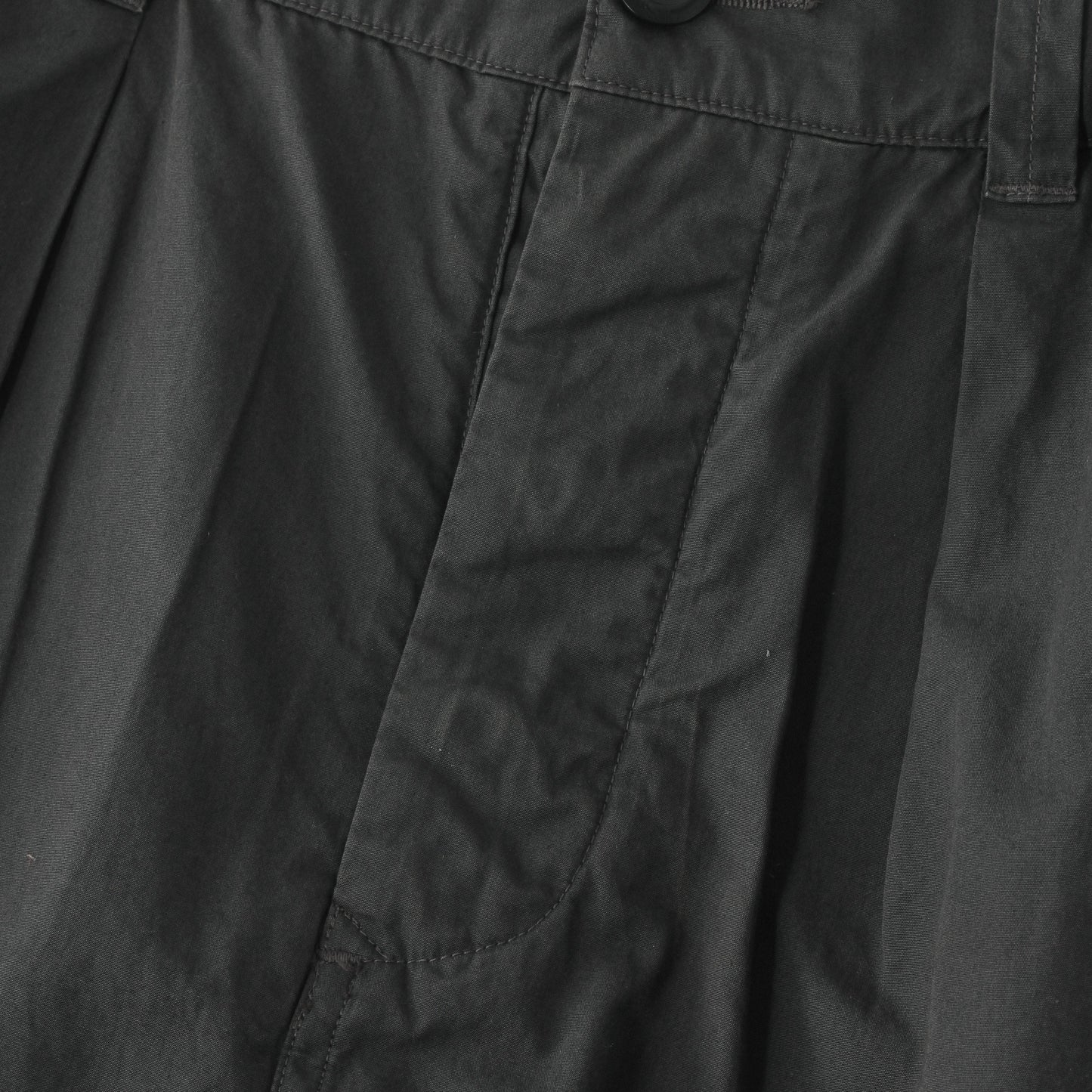 FINE COMPACT POPLIN SKIRT