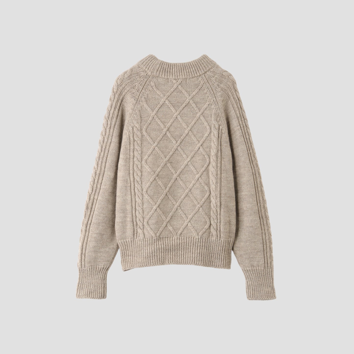 NATURAL WOOL KNIT